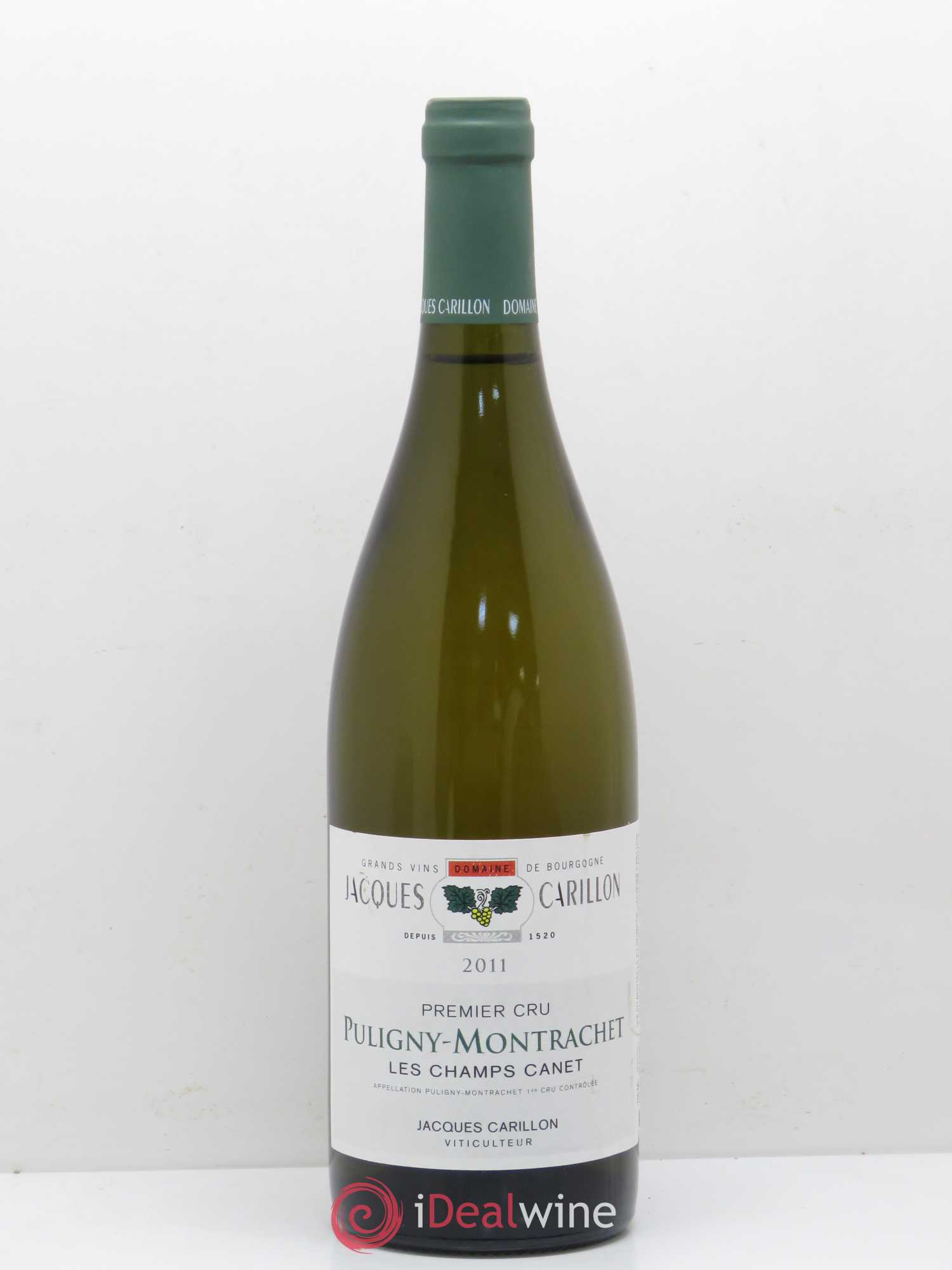 Puligny-Montrachet 1er Cru Les Champs Canet Jacques Carillon 2011 - Posten von 1 Flasche - 0