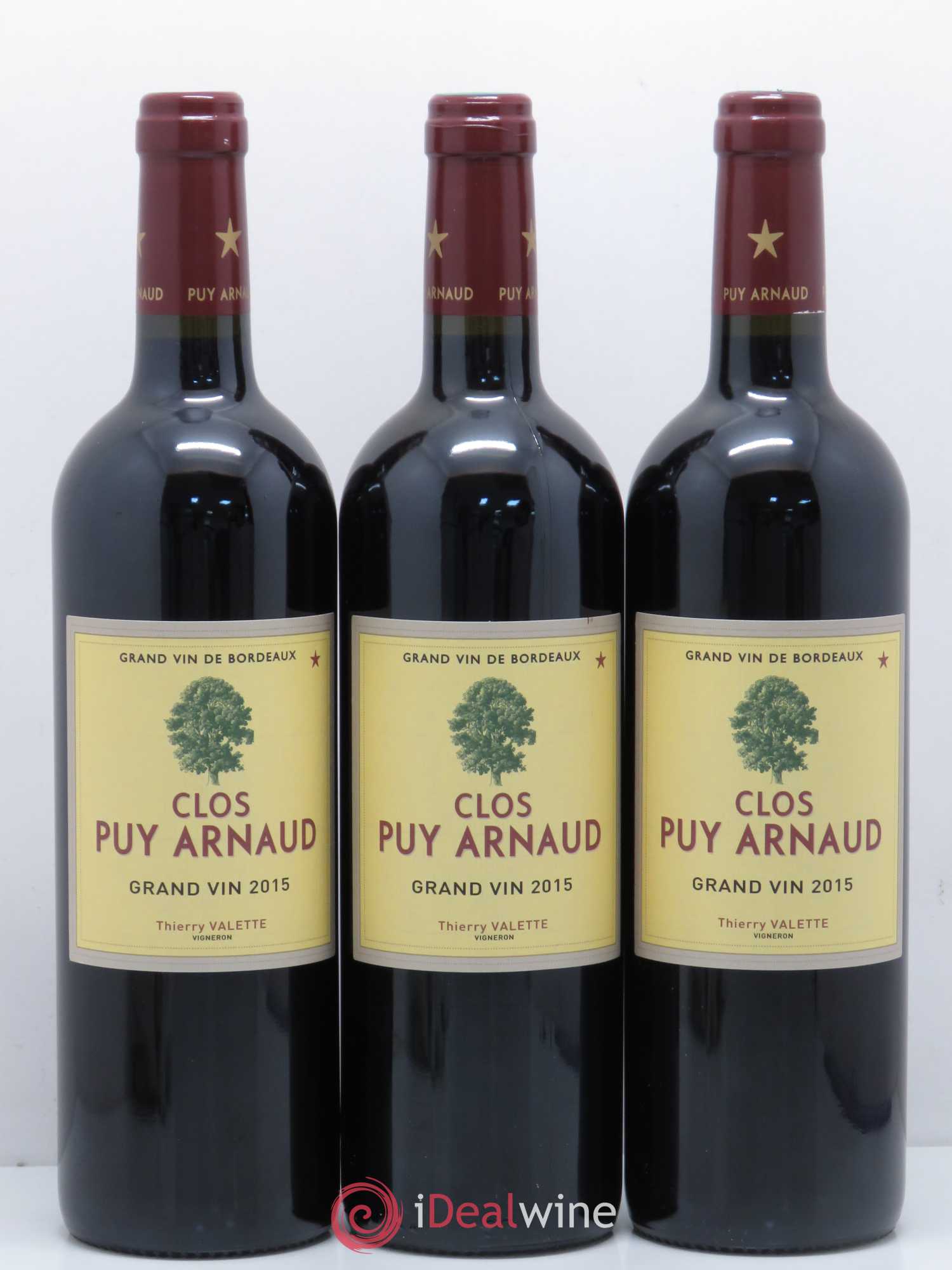Clos Puy Arnaud 2015 - Lot de 3 bouteilles - 0
