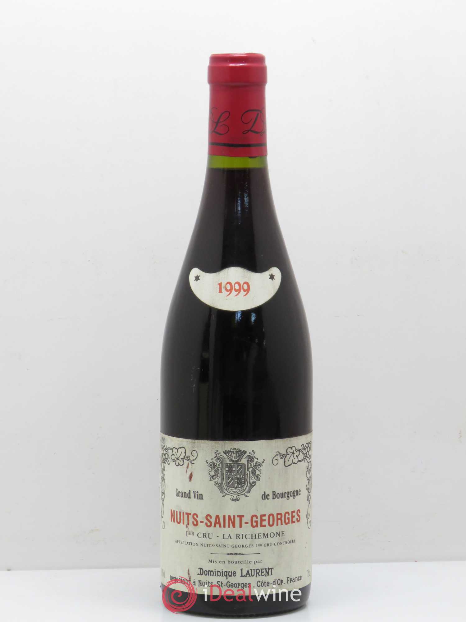 Nuits-Saint-Georges 1er Cru La Richemone Dominique Laurent 1999 - Lot de 1 bouteille - 0