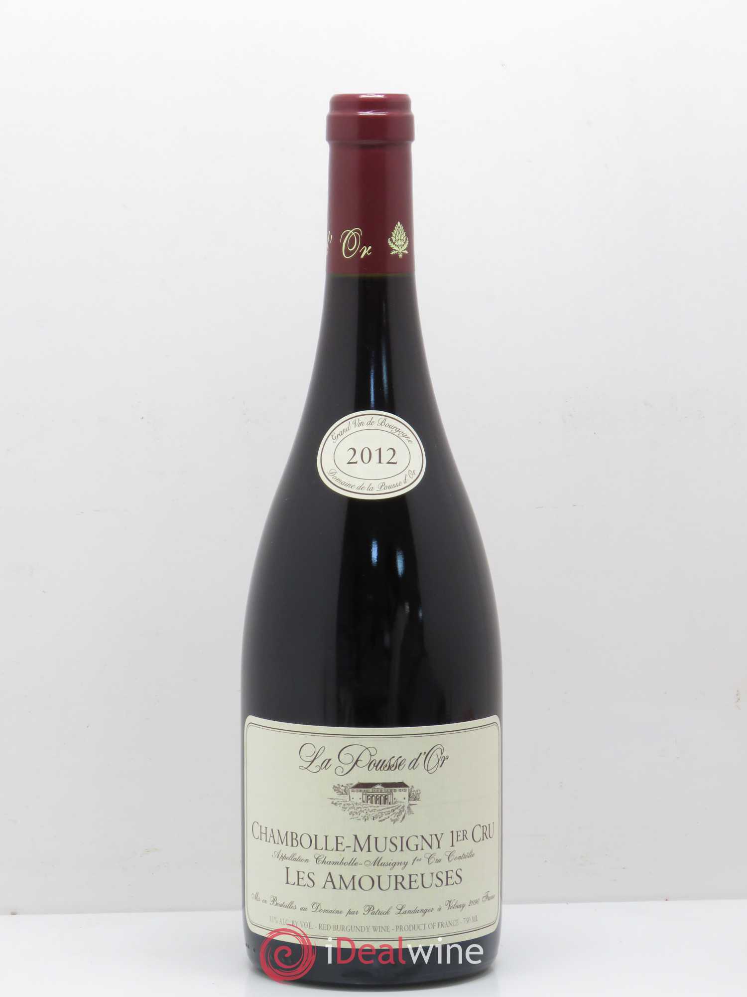 Chambolle-Musigny 1er Cru Les Amoureuses La Pousse d'Or (Domaine de) 2012 - Lot de 1 bouteille - 0