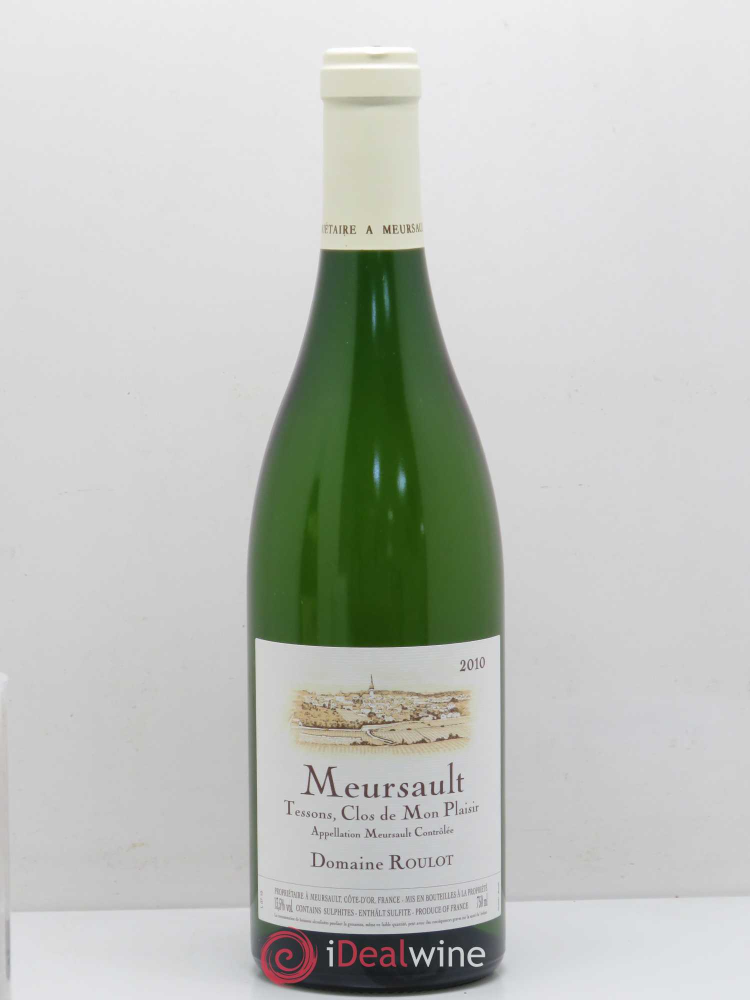 Meursault Les Tessons Clos de Mon plaisir Roulot (Domaine) 2010 - Lot de 1 bouteille - 0