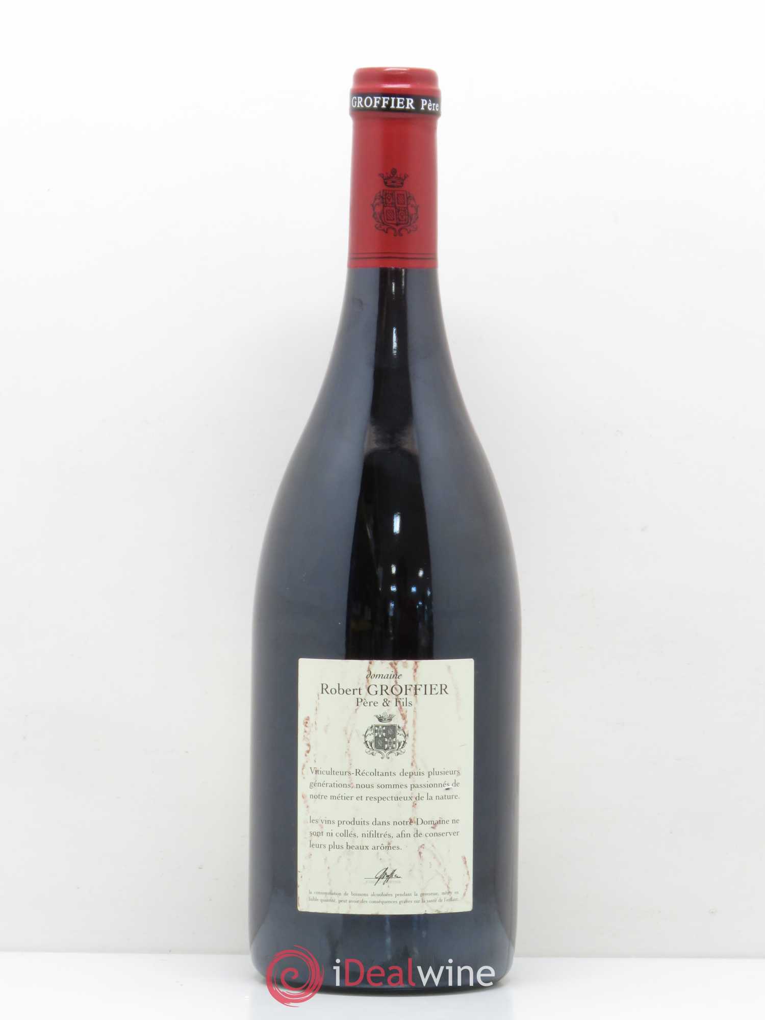 Bonnes-Mares Grand Cru Robert Groffier Père & Fils (Domaine) (sans prix de réserve) 2012 - Lot de 1 bouteille - 1