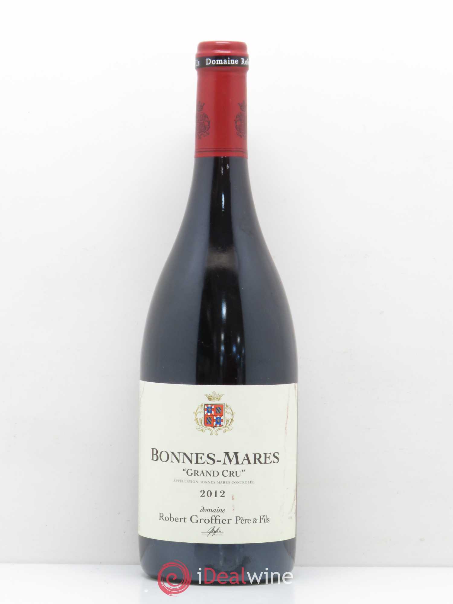 Bonnes-Mares Grand Cru Robert Groffier Père & Fils (Domaine) (sans prix de réserve) 2012 - Lot de 1 bouteille - 0