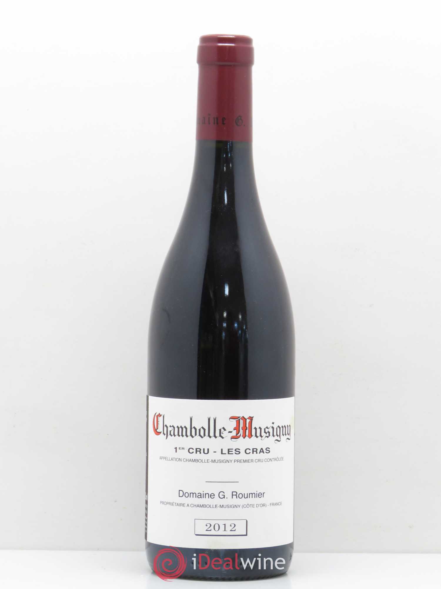 Chambolle-Musigny 1er Cru Les Cras Georges Roumier (Domaine) 2012 - Lot de 1 bouteille - 0