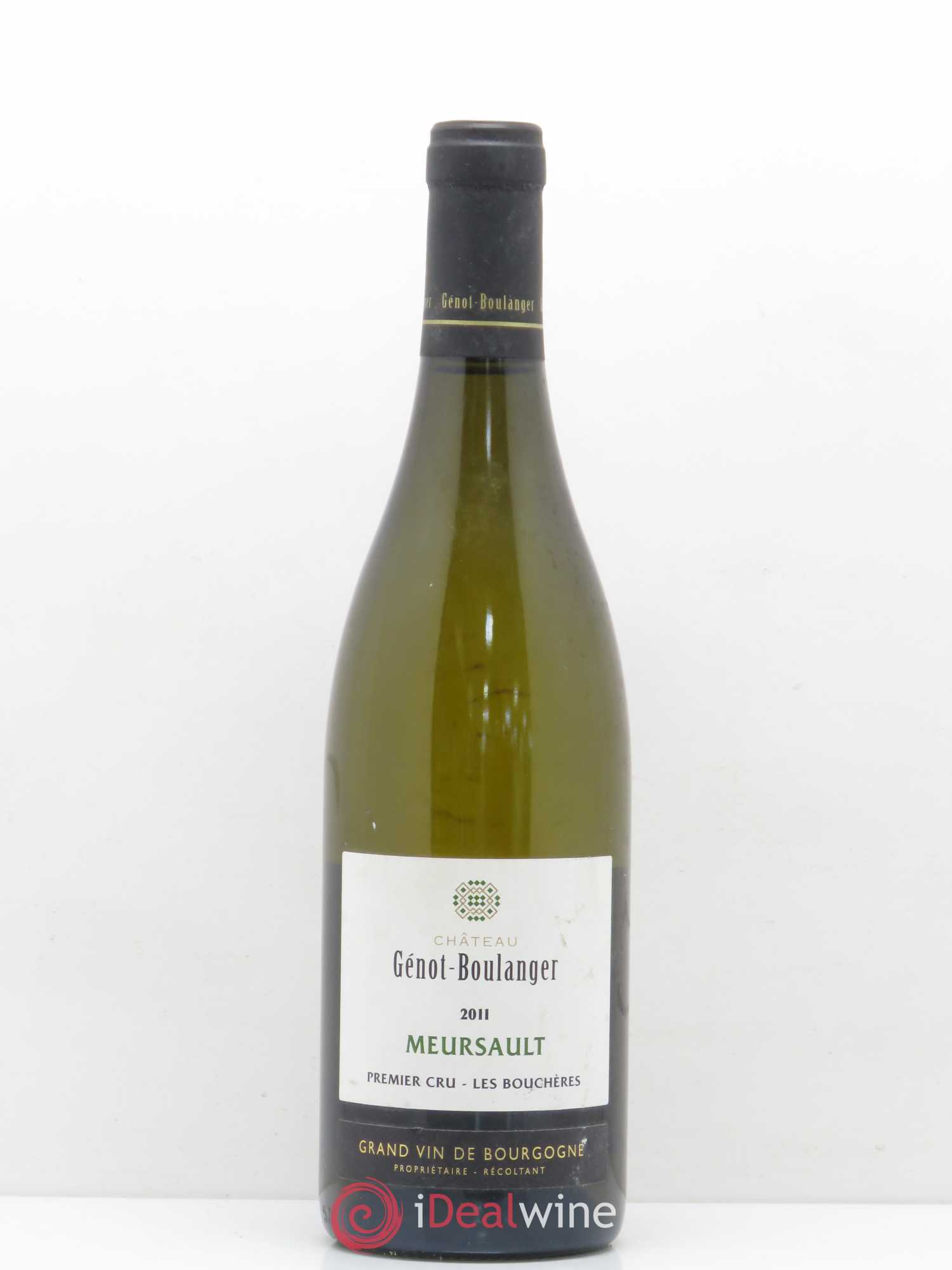 Meursault 1er Cru Les Bouchères Genot Boulanger 2011 - Posten von 1 Flasche - 0