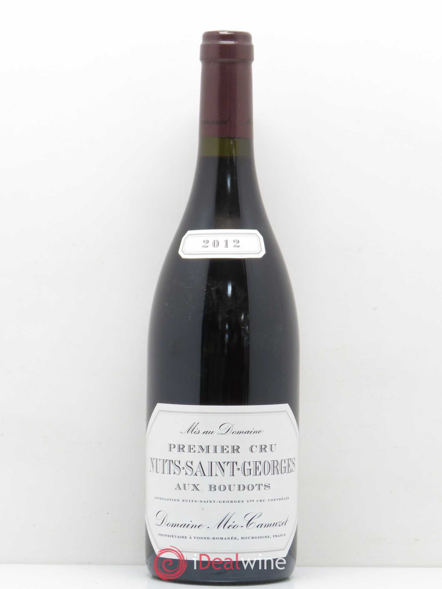 Nuits-Saint-Georges 1er Cru Aux Boudots Méo-Camuzet (Domaine) 2012 - Lot de 1 bouteille - 0