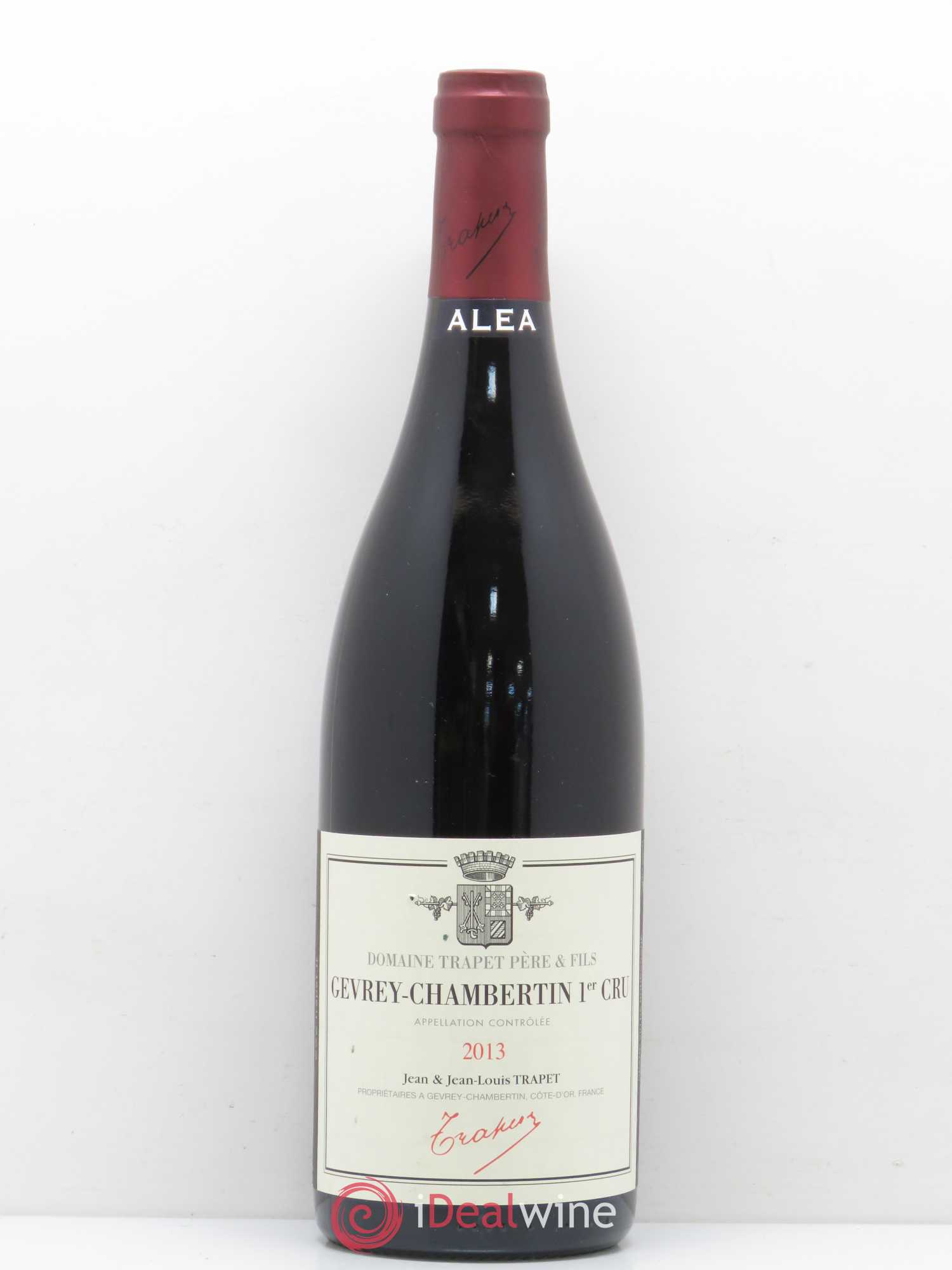 Gevrey-Chambertin Domaine Trapet 1er Cru Alea (sans prix de réserve) 2013 - Posten von 1 Flasche - 0