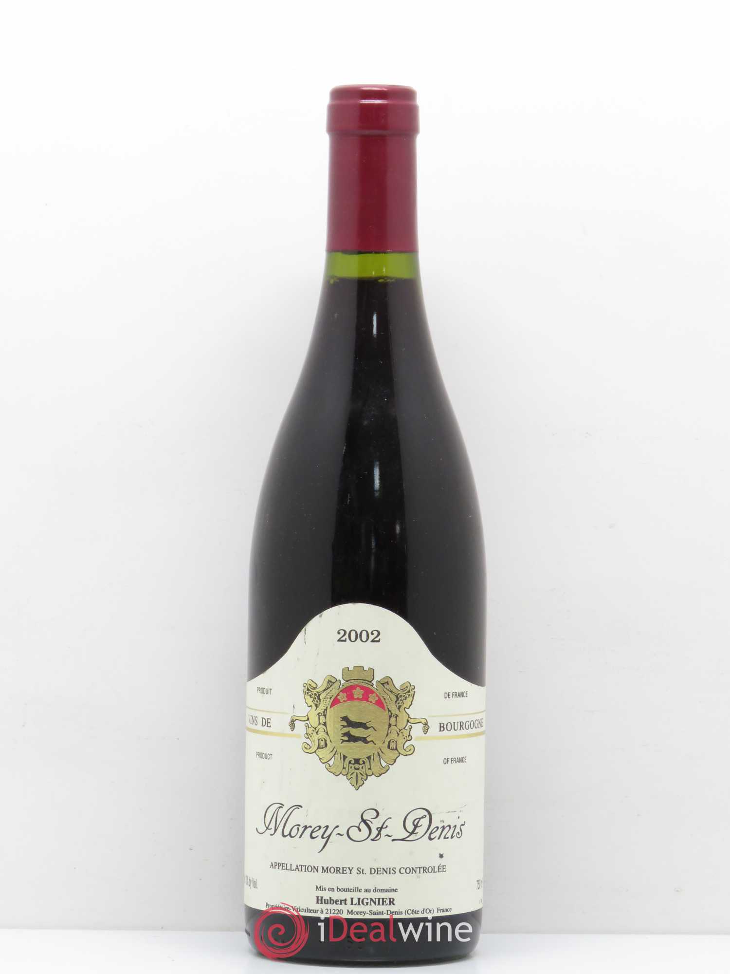 Morey-Saint-Denis Hubert Lignier (Domaine) 2002 - Lot de 1 bouteille - 0