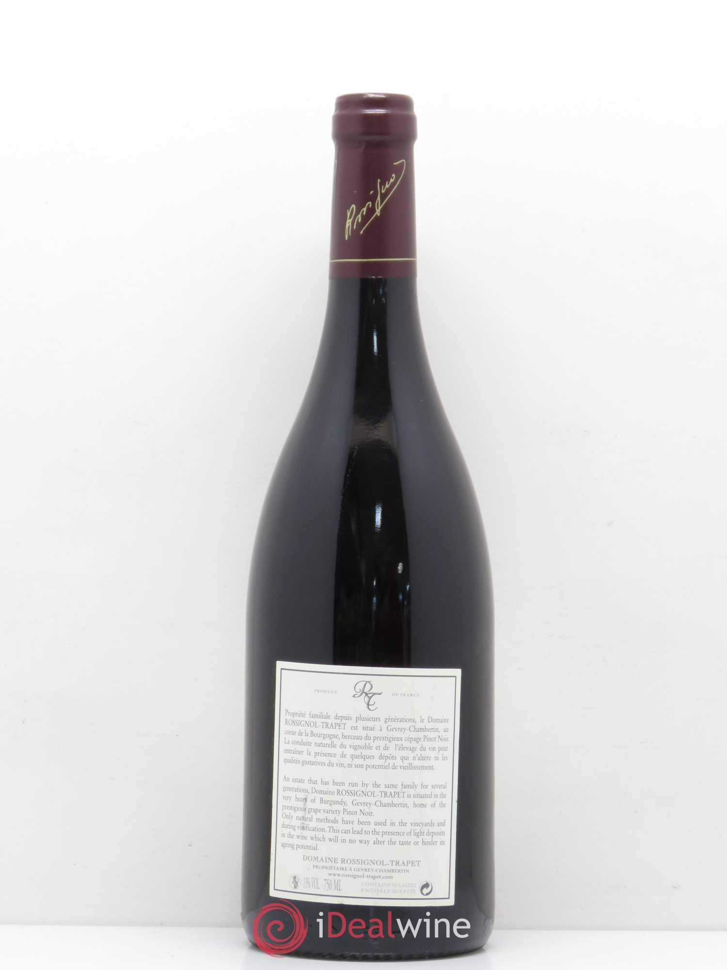 Chambertin Grand Cru Rossignol-Trapet (Domaine) 2005 - Lot de 1 bouteille - 1