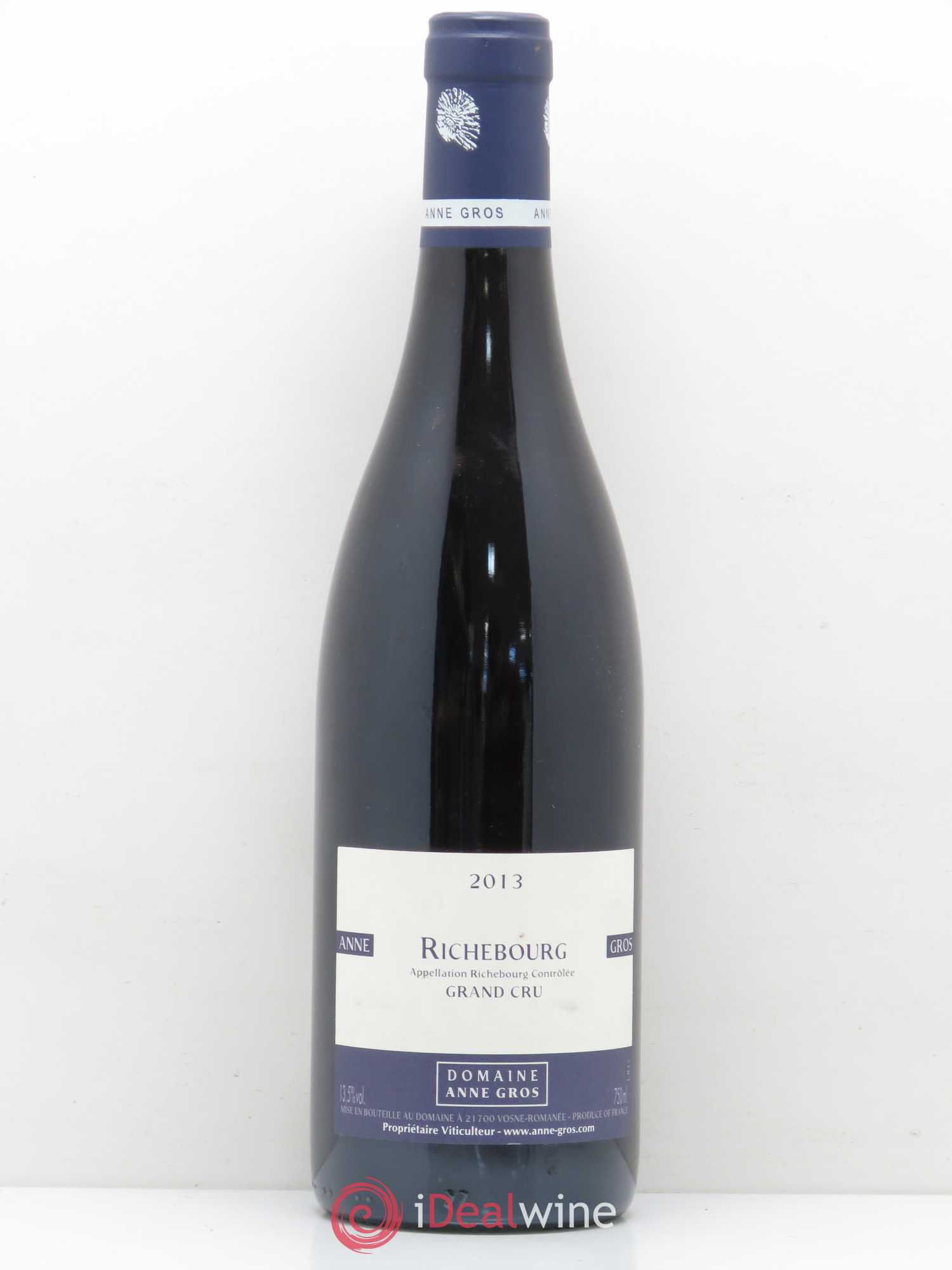 Richebourg Grand Cru Anne Gros 2013 - Lot de 1 bouteille - 0