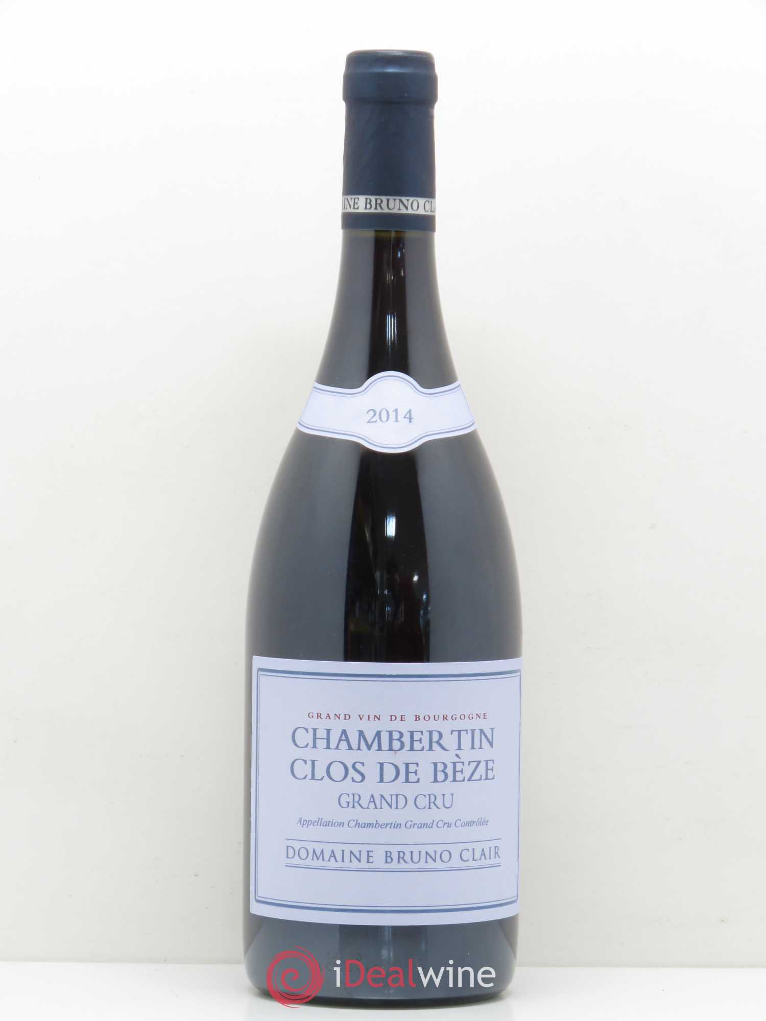 Chambertin Clos de Bèze Grand Cru Bruno Clair (Domaine) 2014 - Lot de 1 bouteille - 0