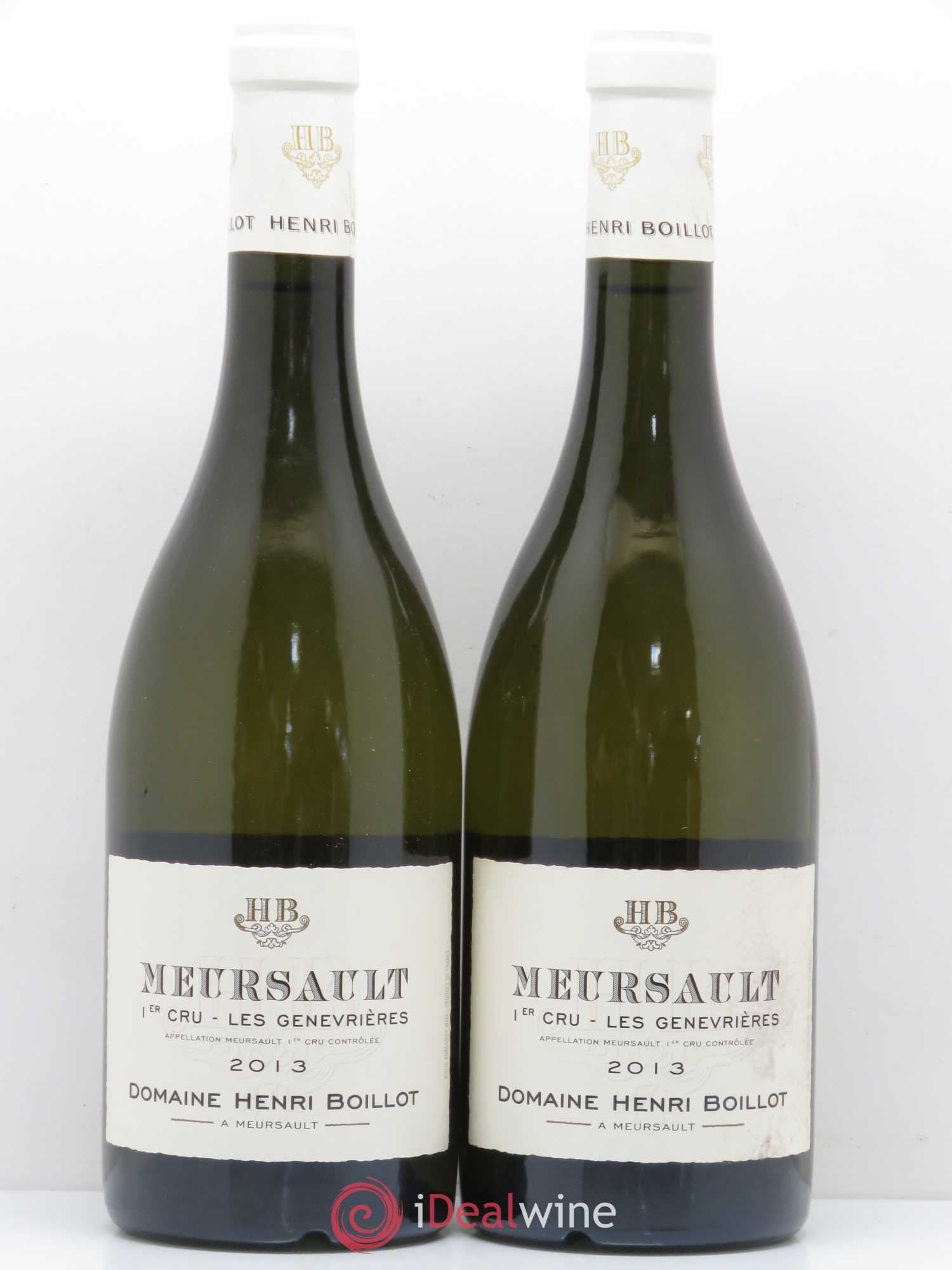 Meursault 1er Cru Les Genevrières Henri Boillot (Domaine) 2013 - Lot de 2 bouteilles - 0