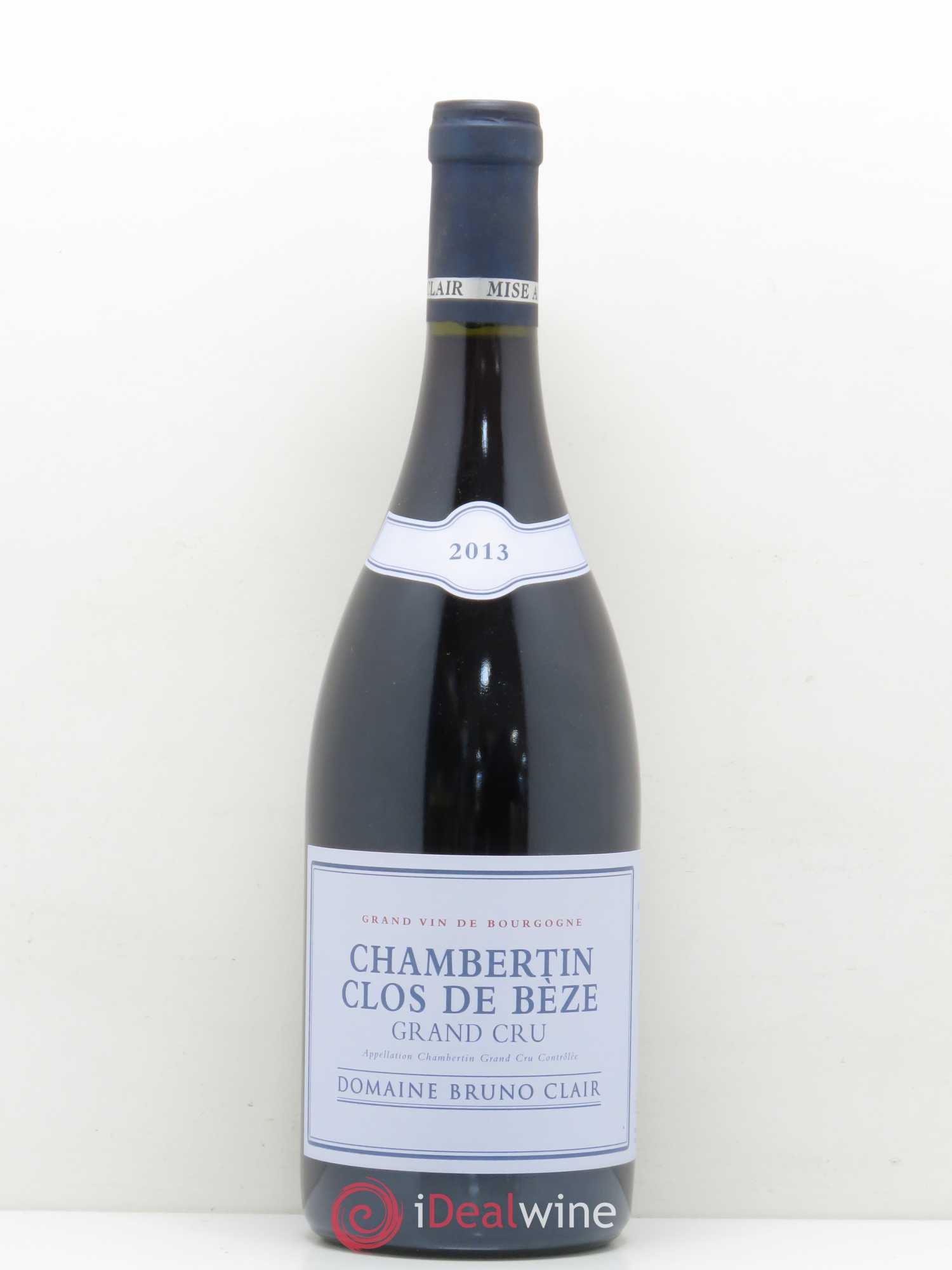 Chambertin Clos de Bèze Grand Cru Bruno Clair (Domaine) 2013 - Lot de 1 bouteille - 0