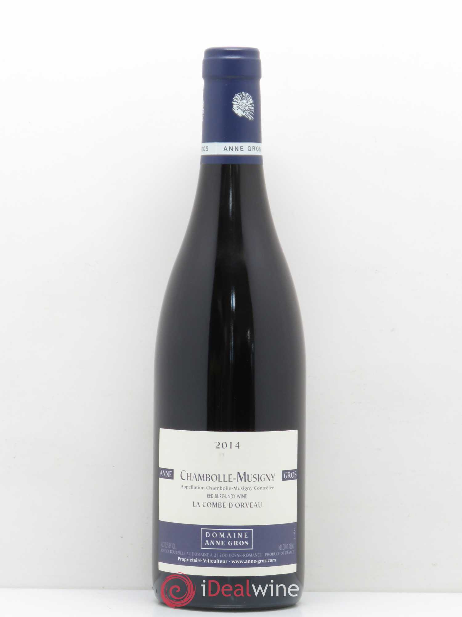 Chambolle-Musigny La Combe d'Orveau Anne Gros 2014 - Lot de 1 bouteille - 0