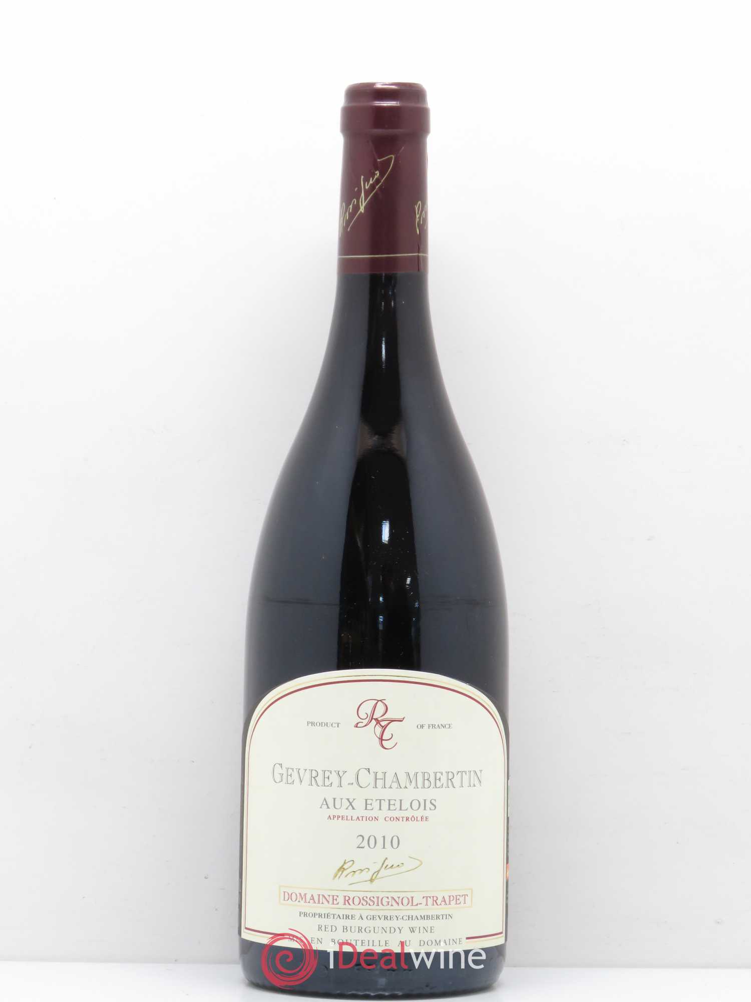 Gevrey-Chambertin Aux Etelois Rossignol-Trapet (Domaine) 2010 - Lot de 1 bouteille - 0
