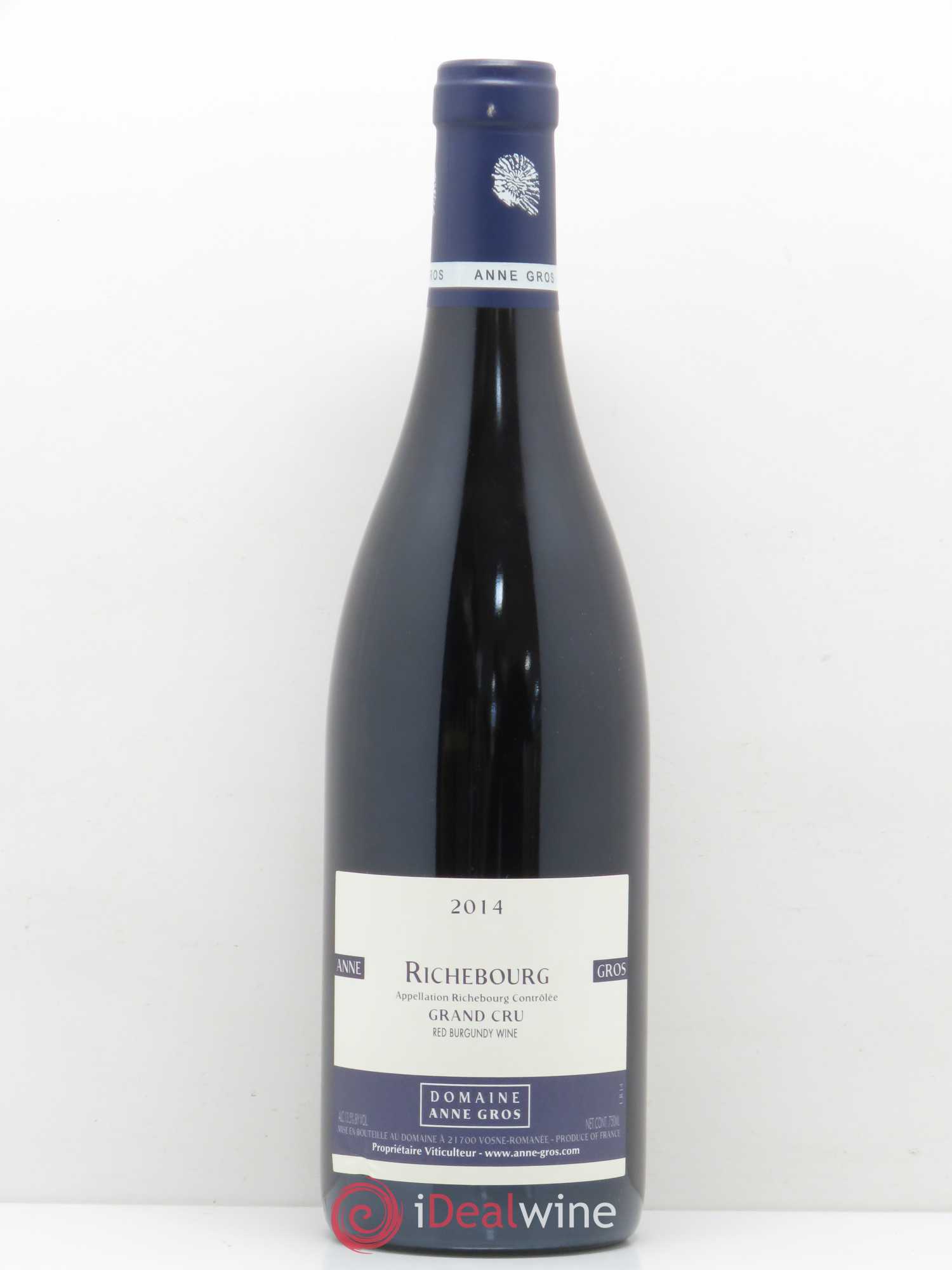 Richebourg Grand Cru Anne Gros 2014 - Lot de 1 bouteille - 0
