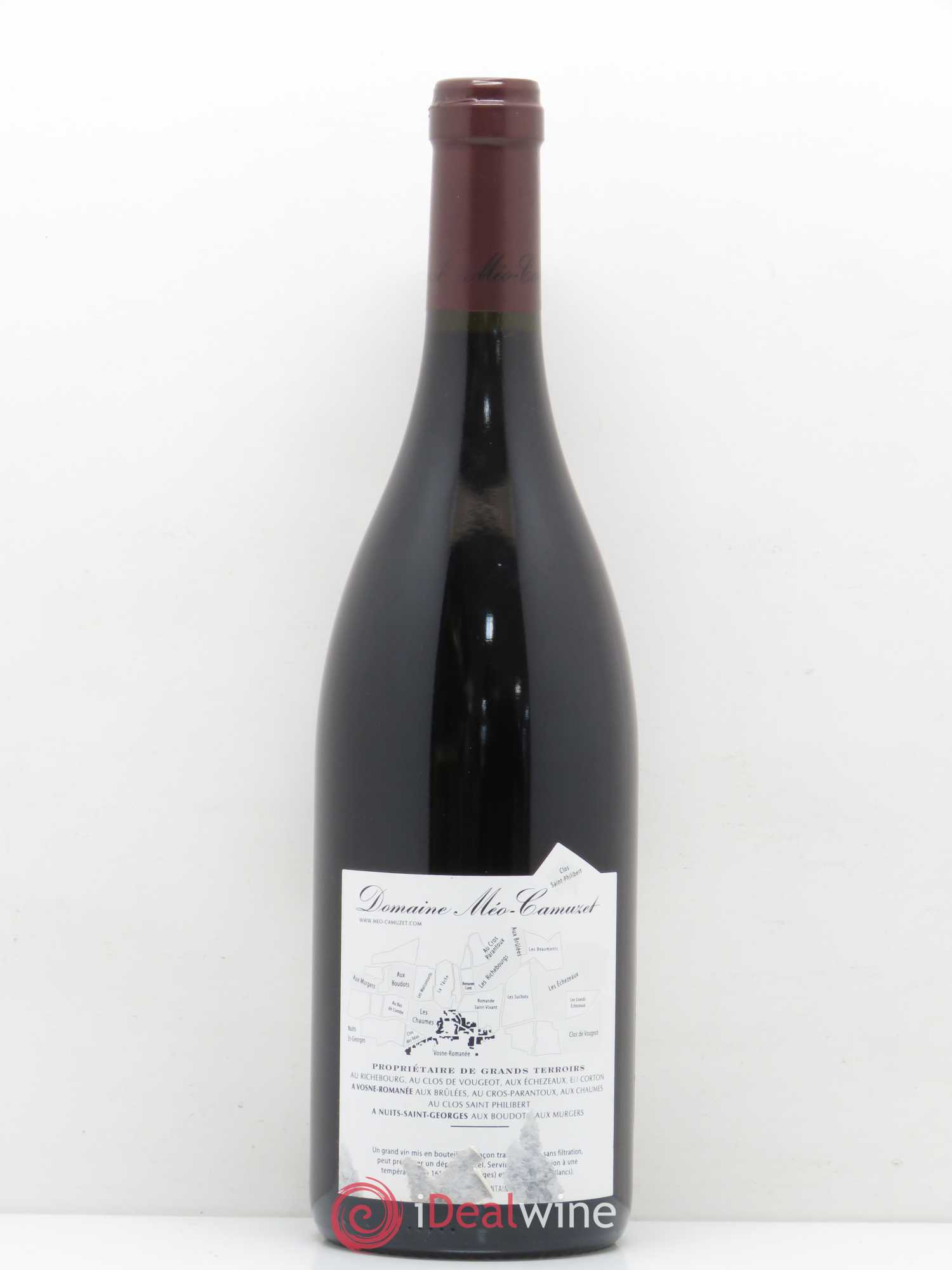 Vosne-Romanée 1er Cru Les Chaumes Méo-Camuzet (Domaine) 2010 - Lot de 1 bouteille - 1