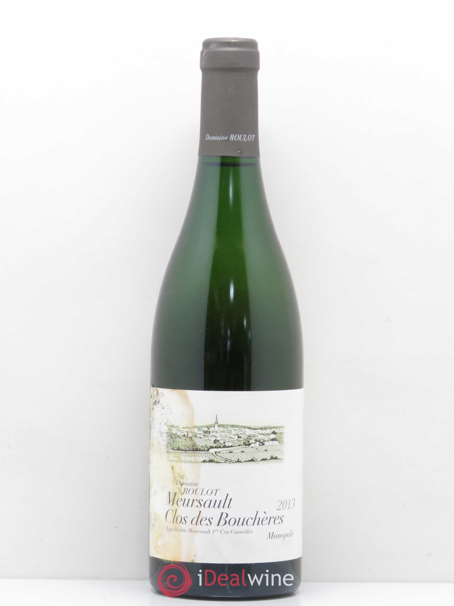 Meursault 1er Cru Les Bouchères Roulot (Domaine) 2013 - Lot de 1 bouteille - 0