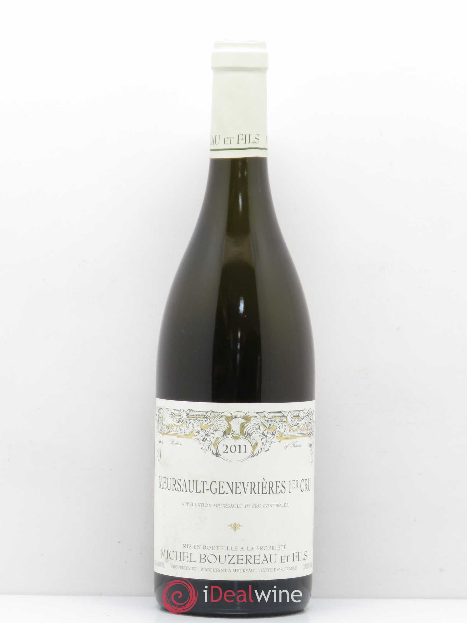 Meursault 1er Cru Les Genevrières Michel Bouzereau et Fils (Domaine) (sans prix de réserve) 2011 - Lot de 1 bouteille - 0