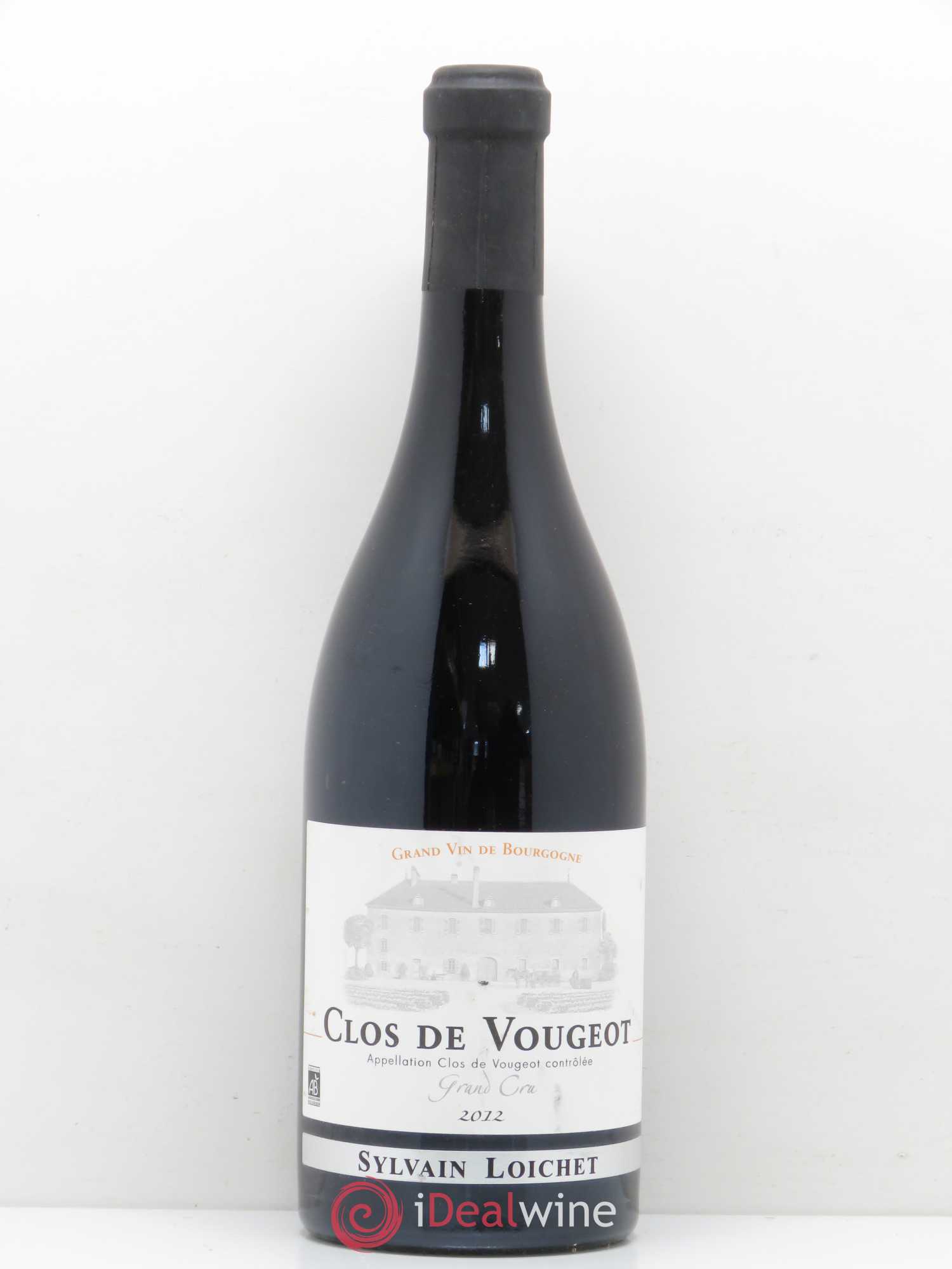 Clos de Vougeot Grand Cru S. Loichet (sans prix de réserve) 2012 - Posten von 1 Flasche - 0
