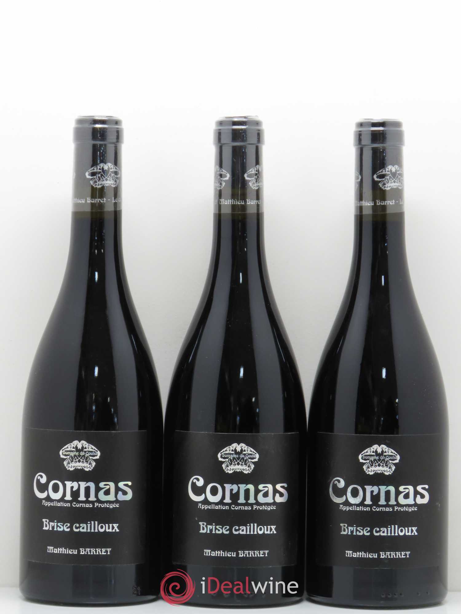 Cornas Brise Cailloux Coulet (Domaine du) - Matthieu Barret 2016 - Lot of 3 bottles - 0