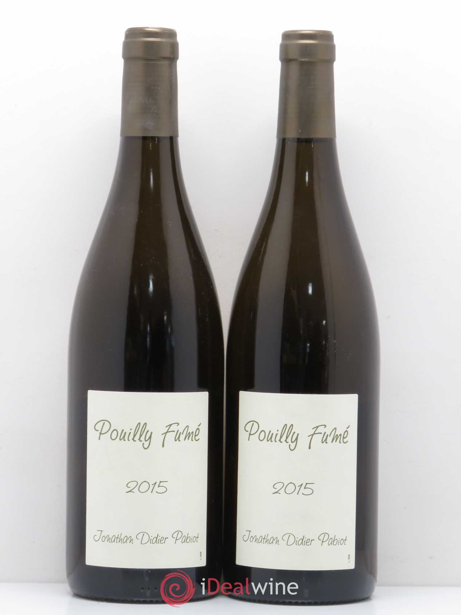 Pouilly-Fumé Jonathan Didier Pabiot 2015 - Posten von 2 Flaschen - 0