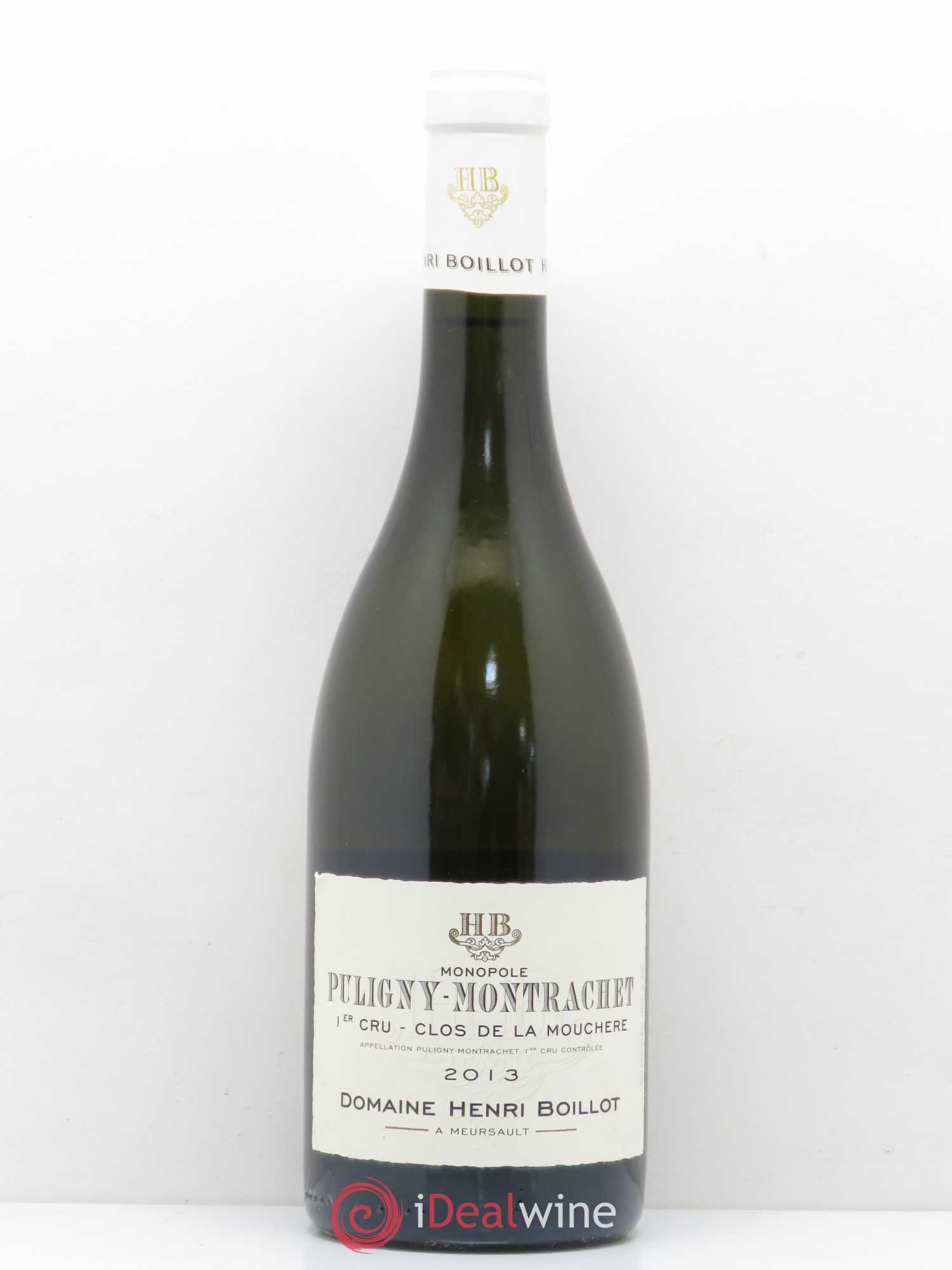 Puligny-Montrachet 1er Cru Clos de la Mouchère Henri Boillot (Domaine) 2013 - Lot de 1 bouteille - 0