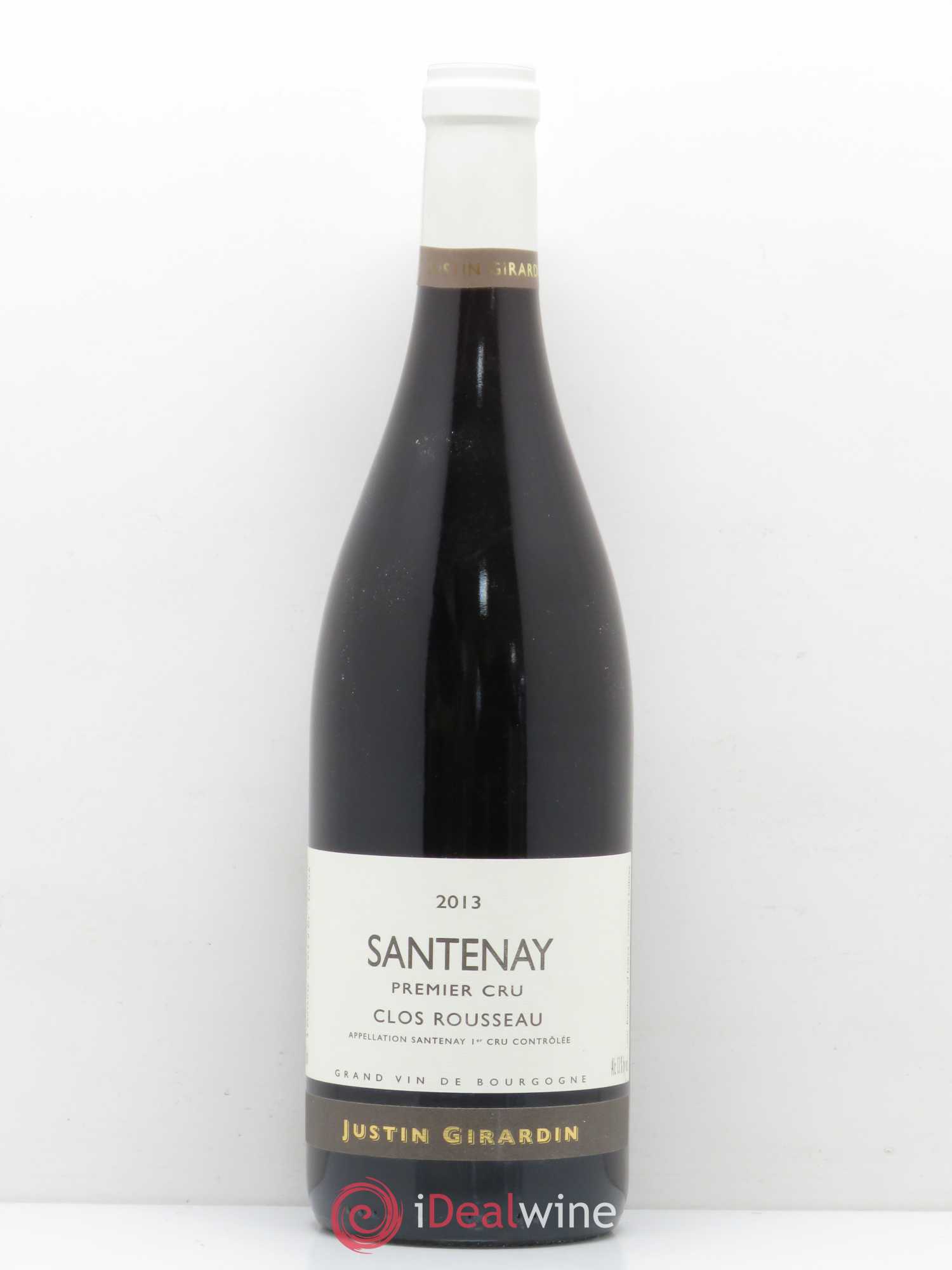 Santenay 1er Cru Clos Rousseau Justin Girardin (sans prix de réserve) 2013 - Posten von 1 Flasche - 0