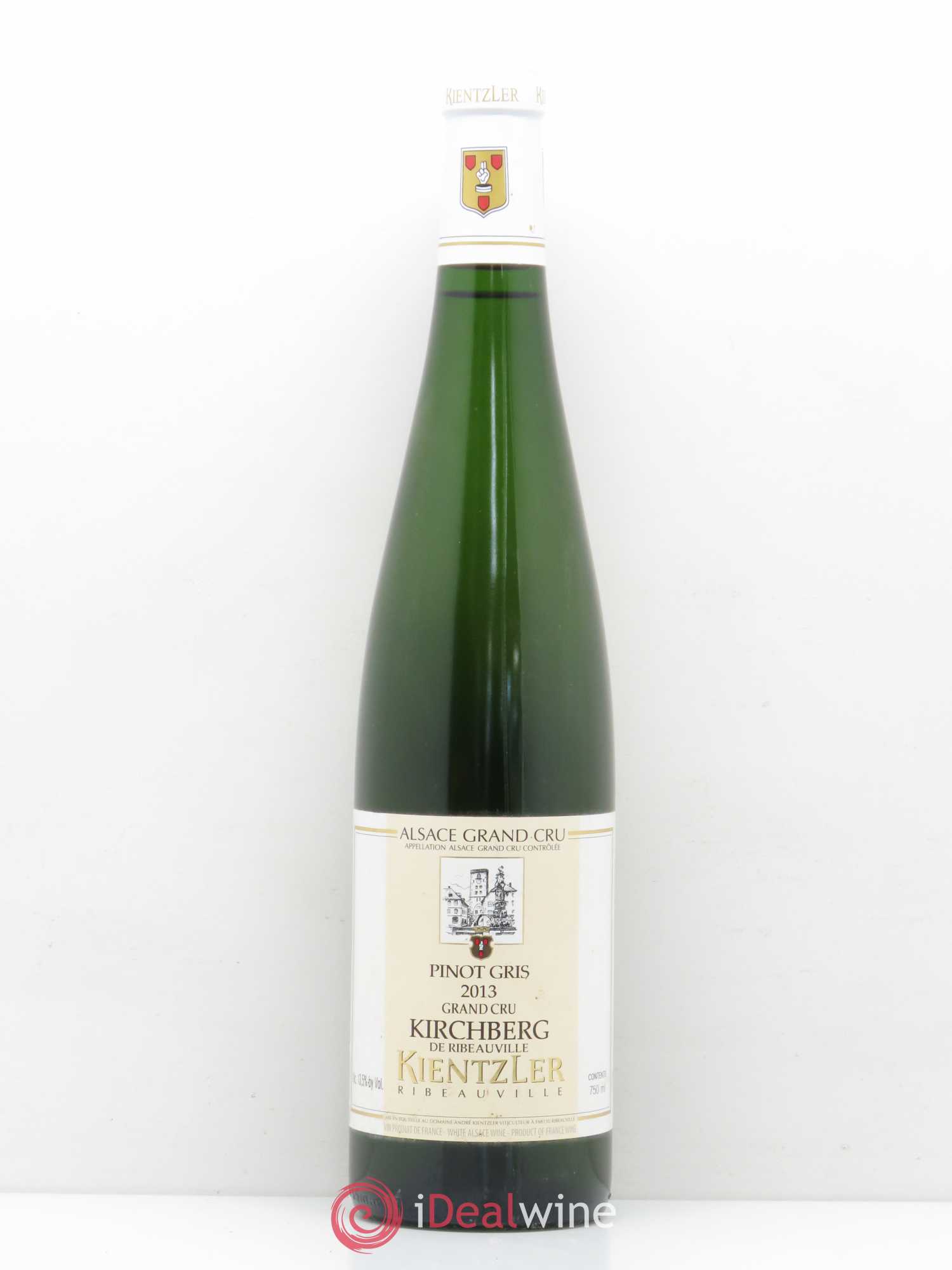Pinot Gris Grand Cru Kirchberg Domaine Kientzler (sans prix de réserve) 2013 - Posten von 1 Flasche - 0