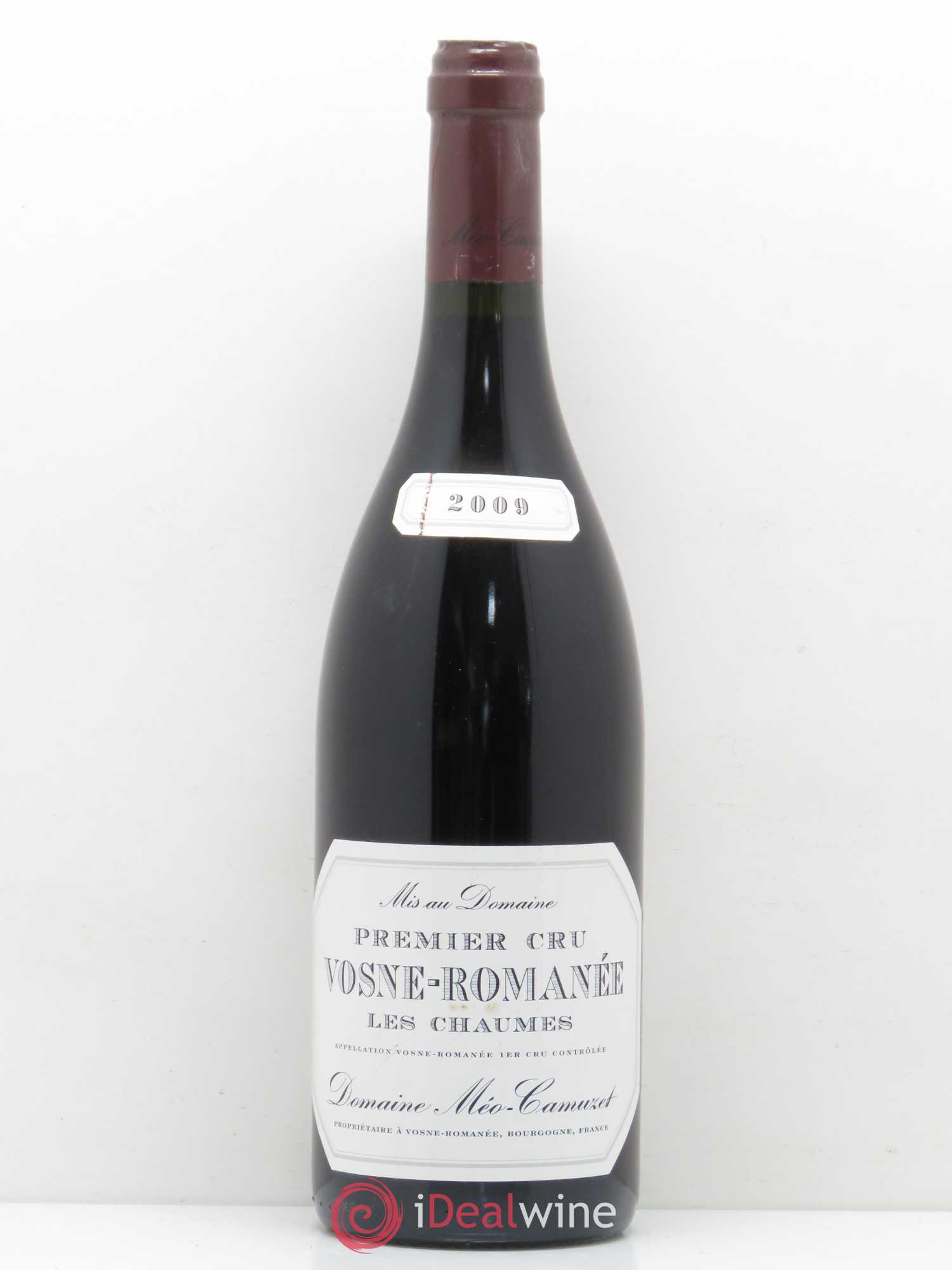 Vosne-Romanée 1er Cru Les Chaumes Méo-Camuzet (Domaine) 2009 - Lot de 1 bouteille - 0