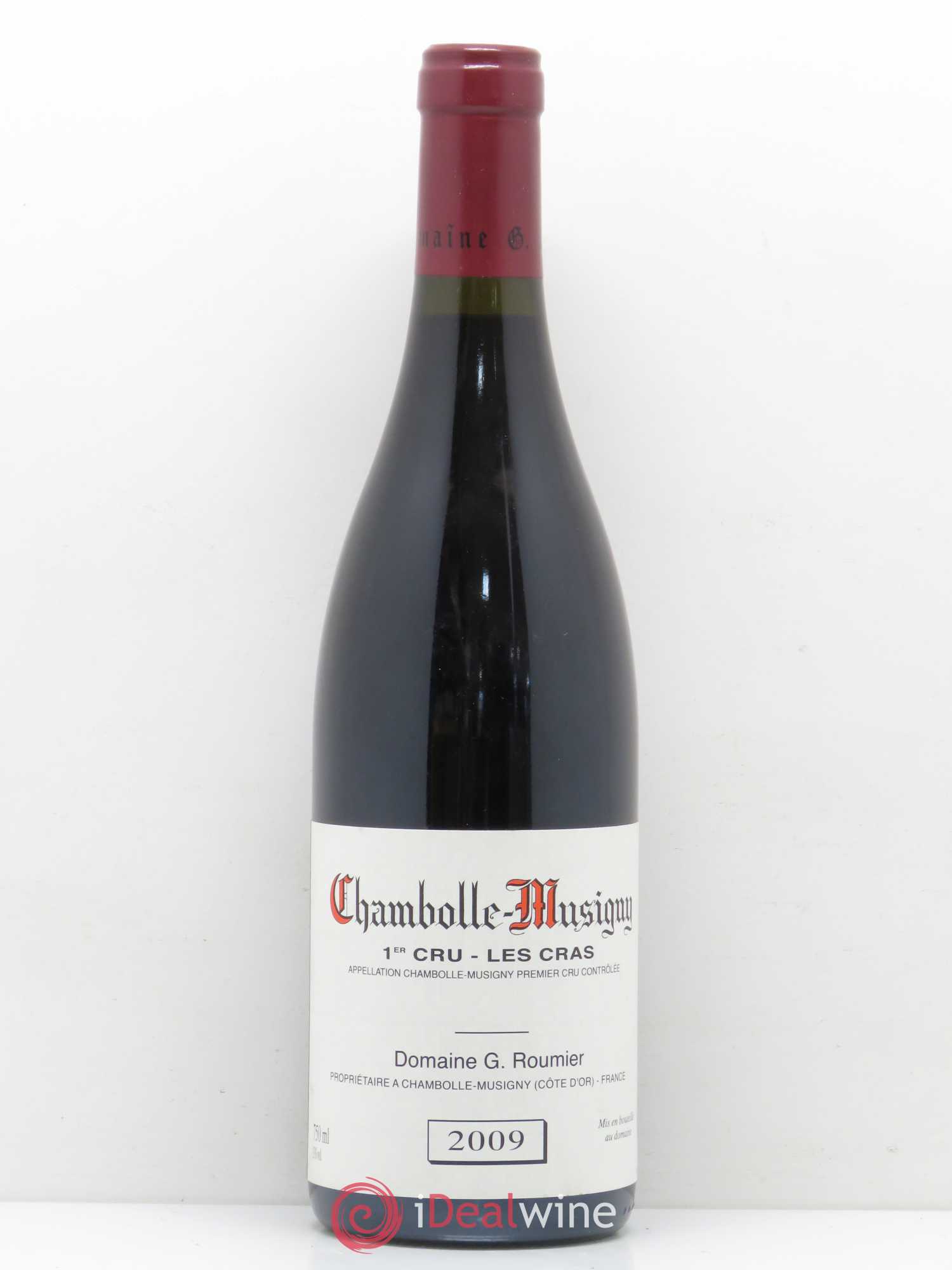 Chambolle-Musigny 1er Cru Les Cras Georges Roumier (Domaine) 2009 - Lot de 1 bouteille - 0