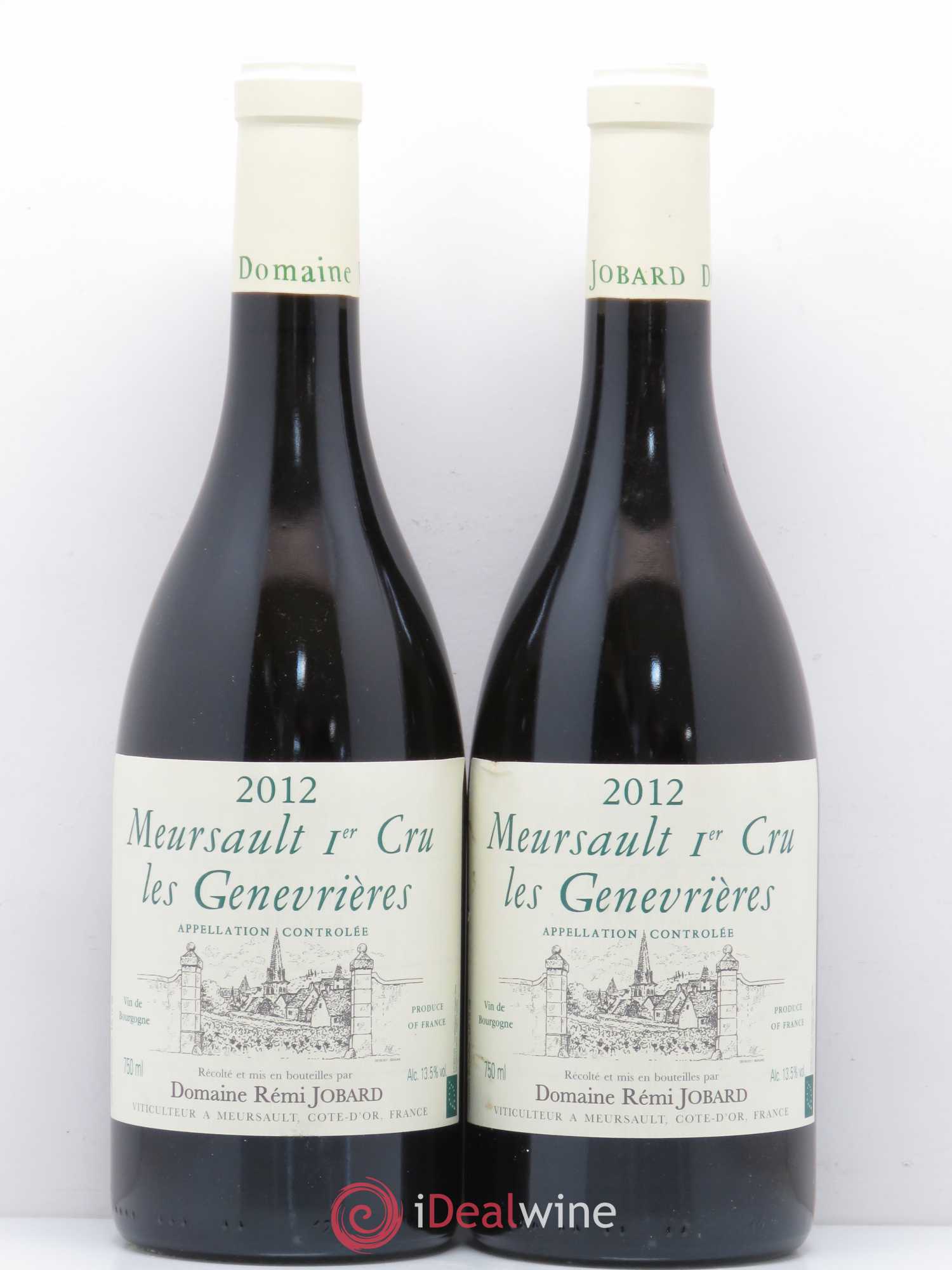 Meursault 1er Cru Les Genevrières Rémi Jobard (Domaine) 2012 - Lot de 2 bouteilles - 0