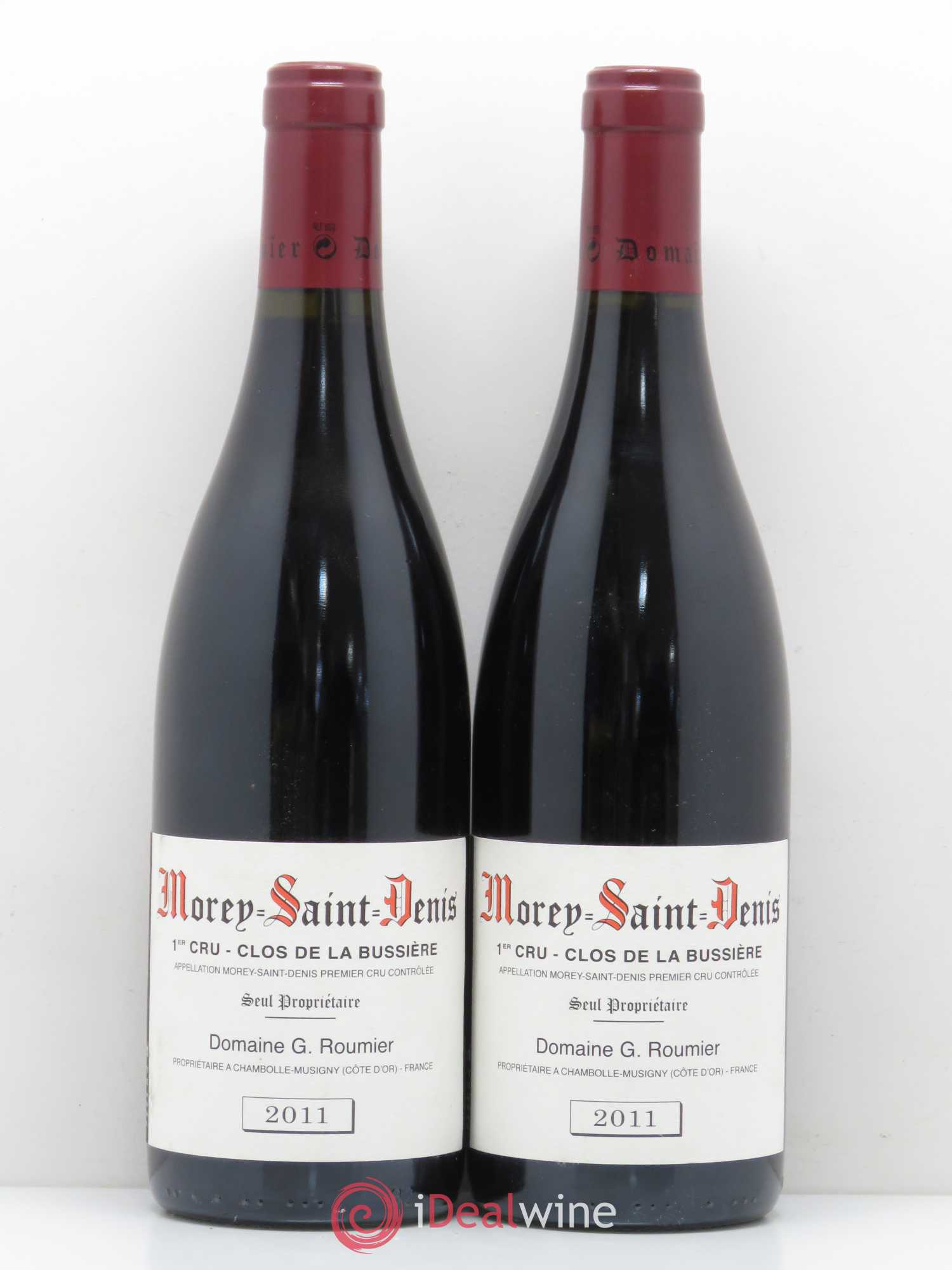 Morey-Saint-Denis 1er Cru Clos de la Bussière Georges Roumier (Domaine) 2011 - Lot de 2 bouteilles - 0