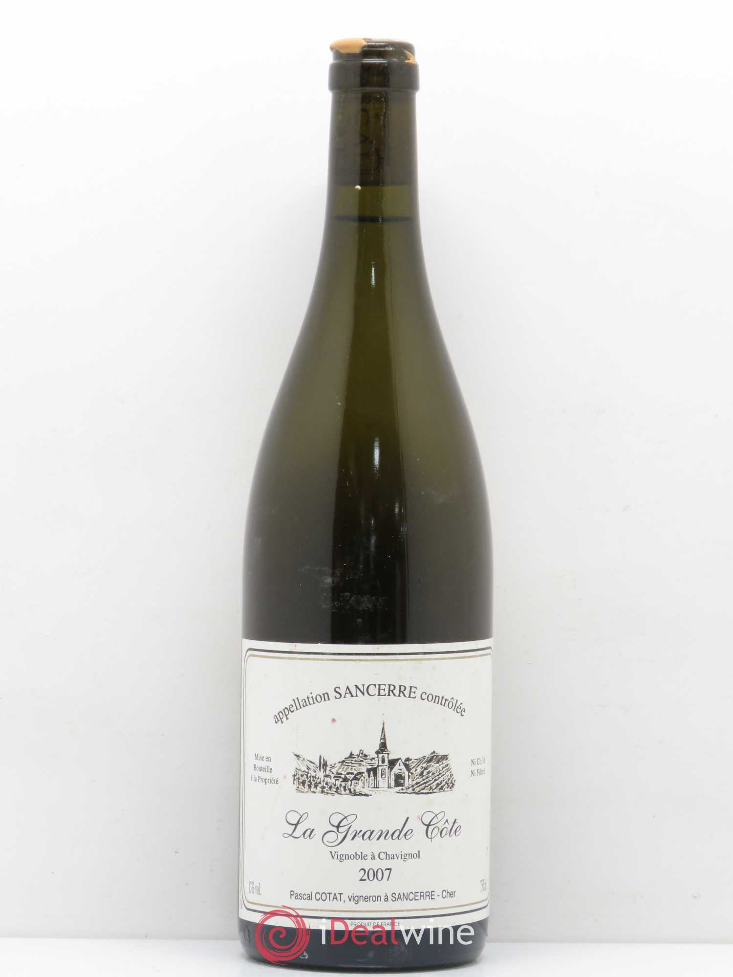 Sancerre La Grande Côte Pascal Cotat 2007 - Lot de 1 bouteille - 0