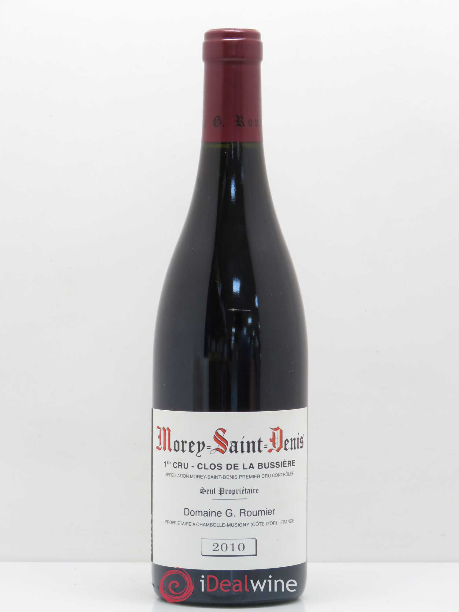 Morey-Saint-Denis 1er Cru Clos de la Bussière Georges Roumier (Domaine) 2010 - Lot de 1 bouteille - 0