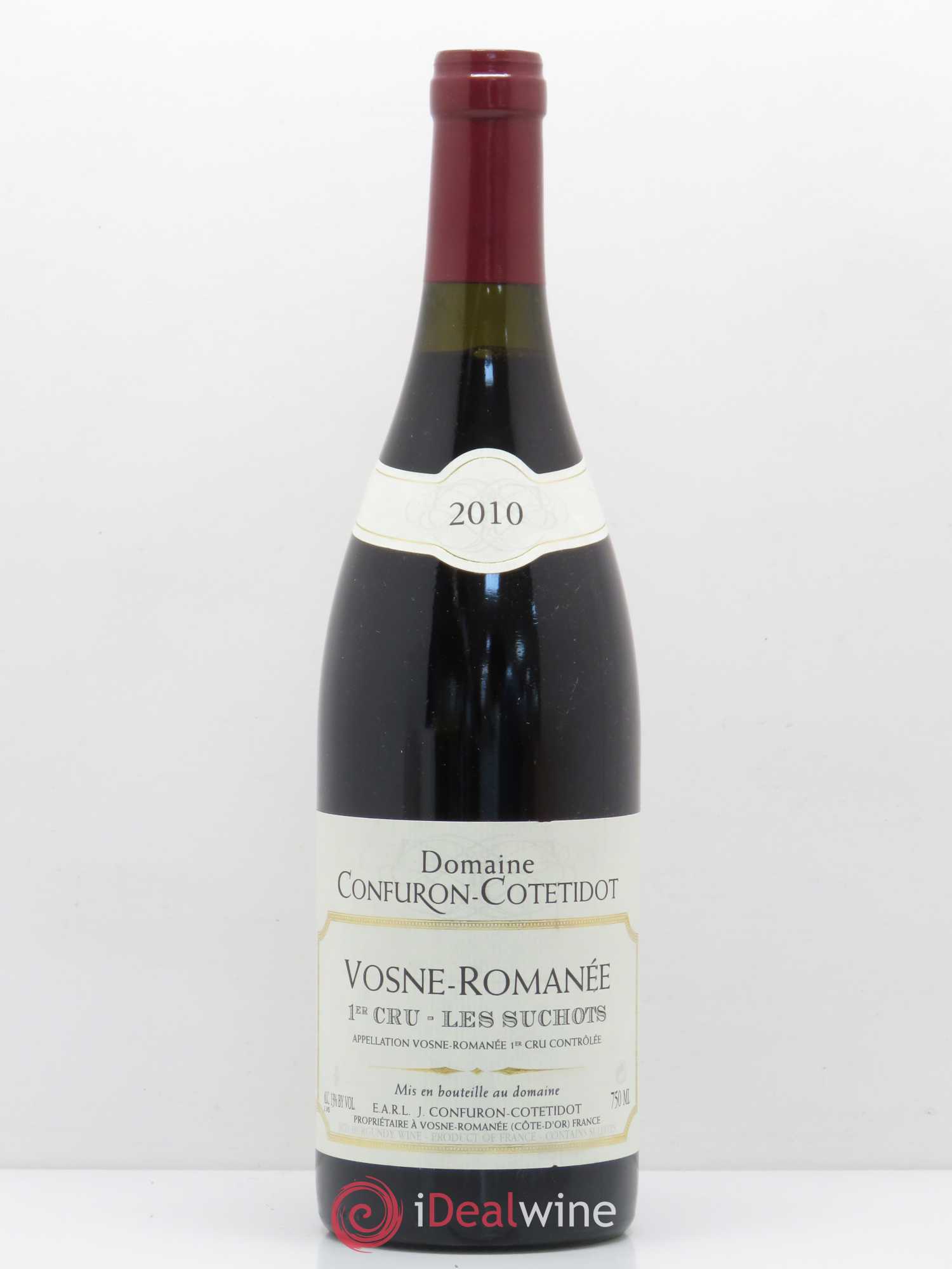 Vosne-Romanée 1er Cru Les Suchots Confuron-Cotetidot 2010 - Lot de 1 bouteille - 0