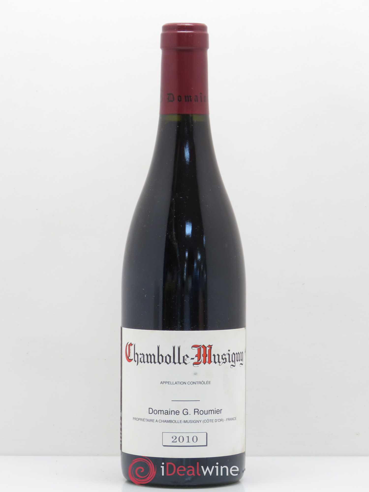 Chambolle-Musigny Georges Roumier (Domaine) 2010 - Lot de 1 bouteille - 0