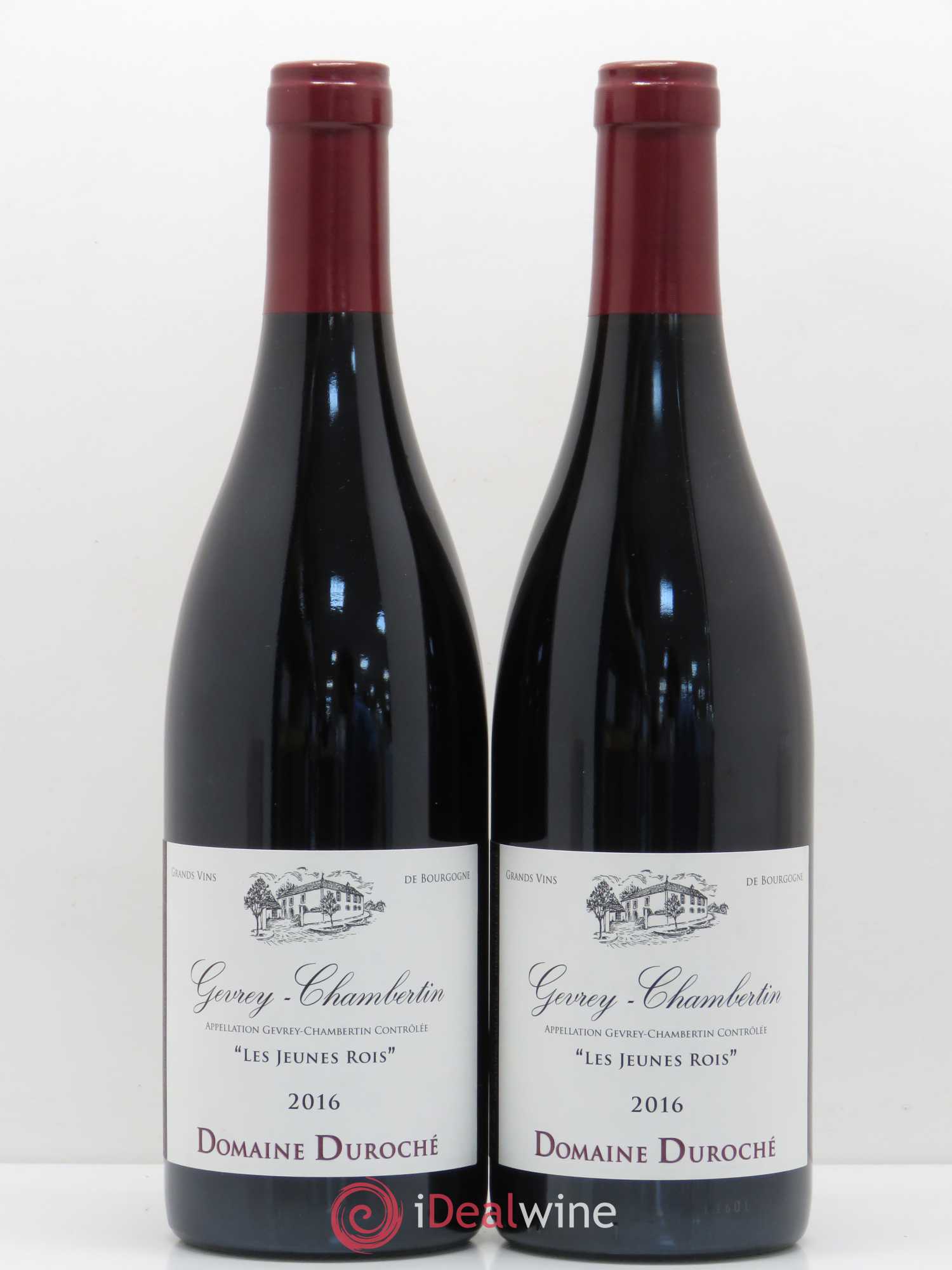 Gevrey-Chambertin Les Jeunes Rois Duroche 2016 - Lot de 2 bouteilles - 0