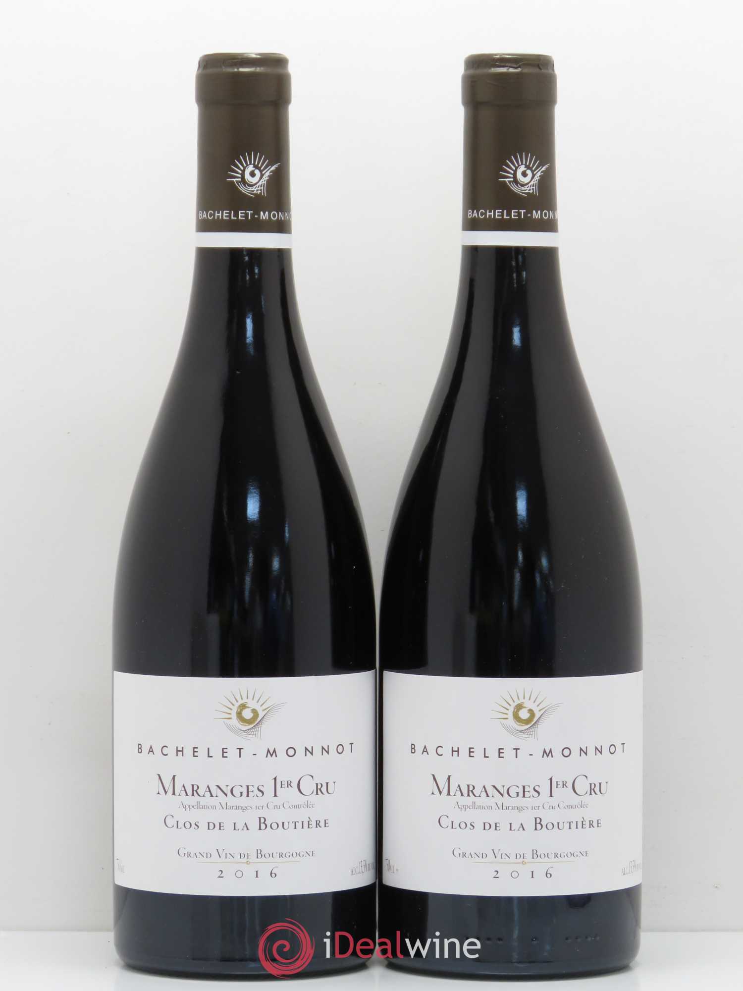 Maranges 1er Cru Clos de La Boutiere Bachelet Monnot 2016 - Lot de 2 bouteilles - 0