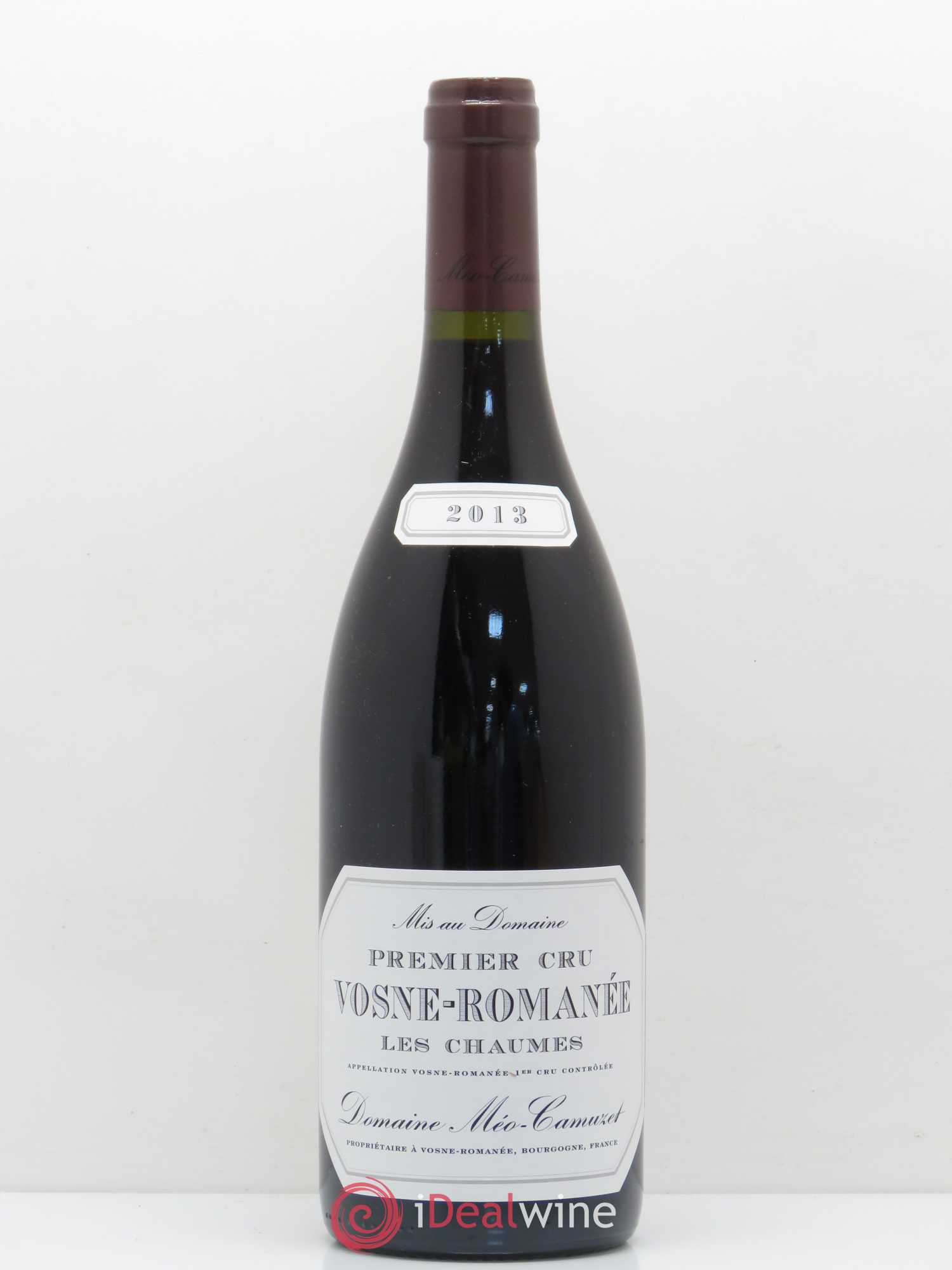 Vosne-Romanée 1er Cru Les Chaumes Méo-Camuzet (Domaine) 2013 - Lot de 1 bouteille - 0