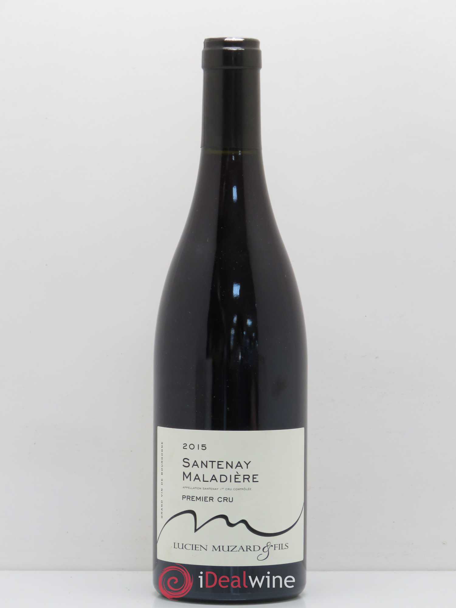 Santenay 1er Cru Maladiere L. Muzard 2015 - Posten von 1 Flasche - 0
