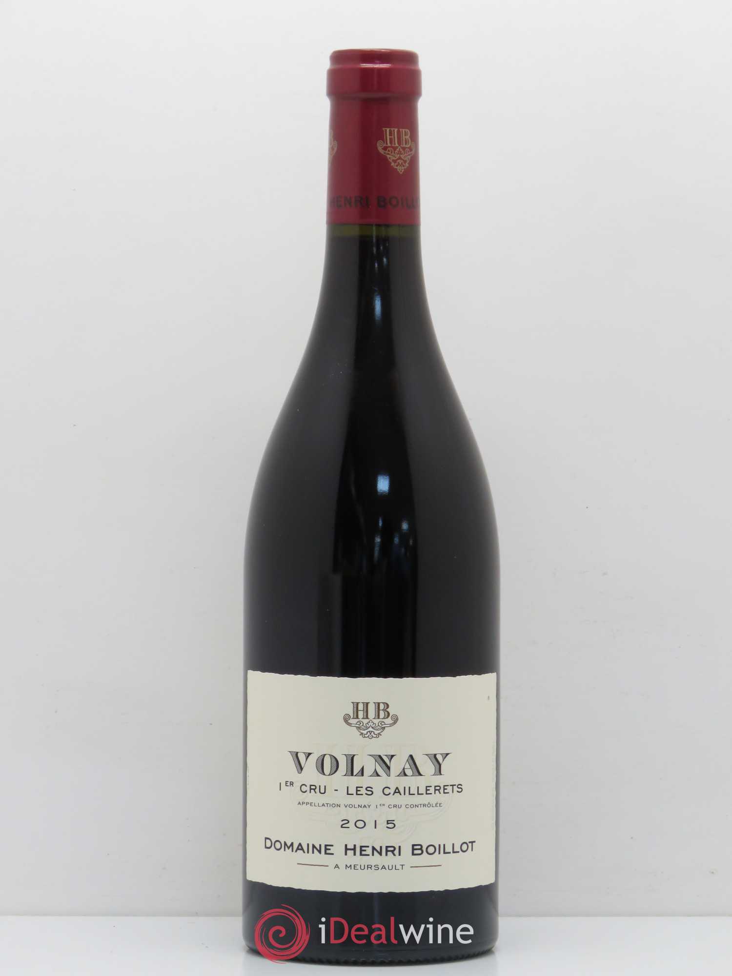 Volnay 1er Cru Les Caillerets Henri Boillot (Domaine) 2015 - Lot de 1 bouteille - 0