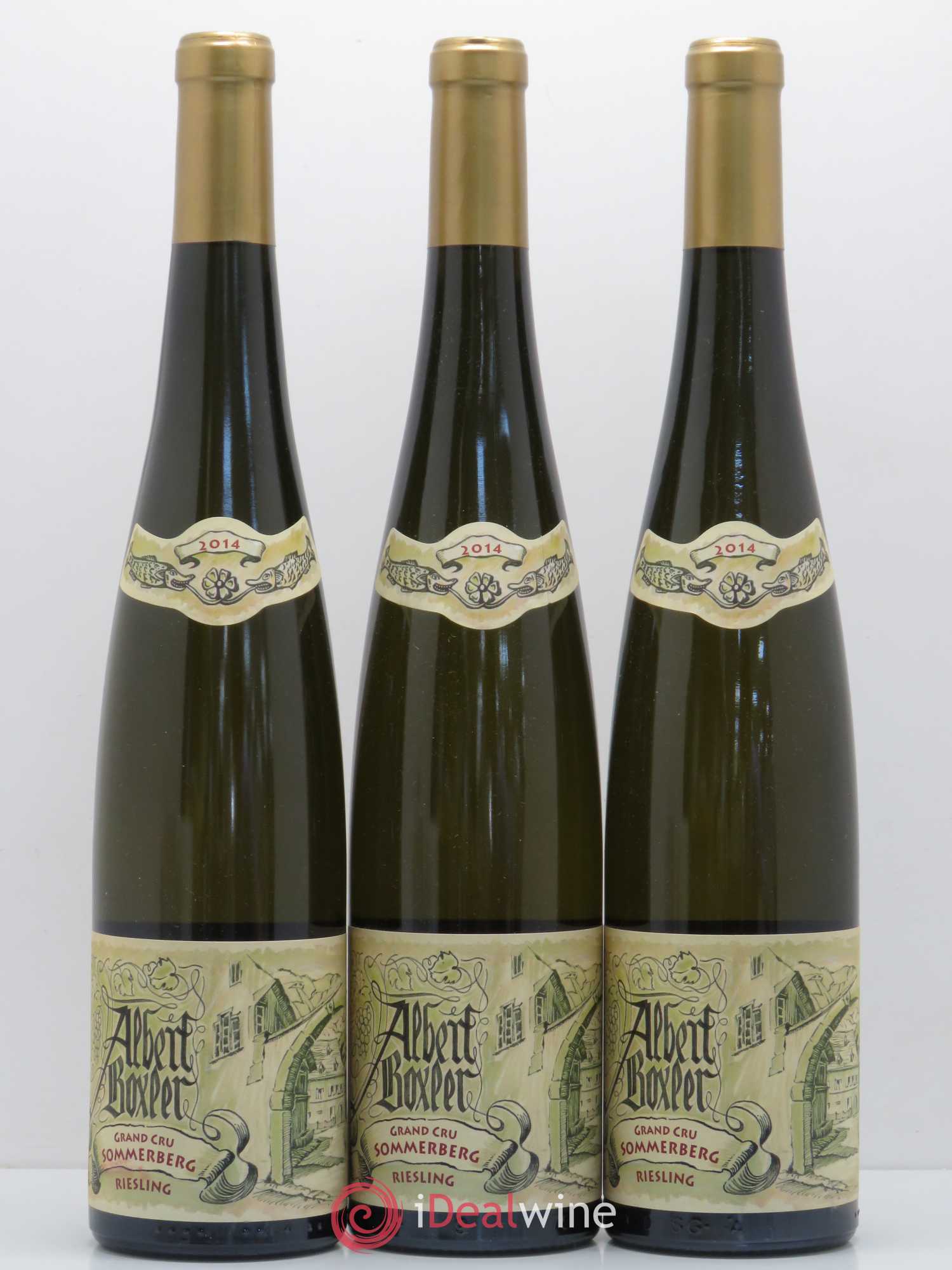 Riesling Sommerberg A Boxler 2014 - Posten von 3 Flaschen - 0
