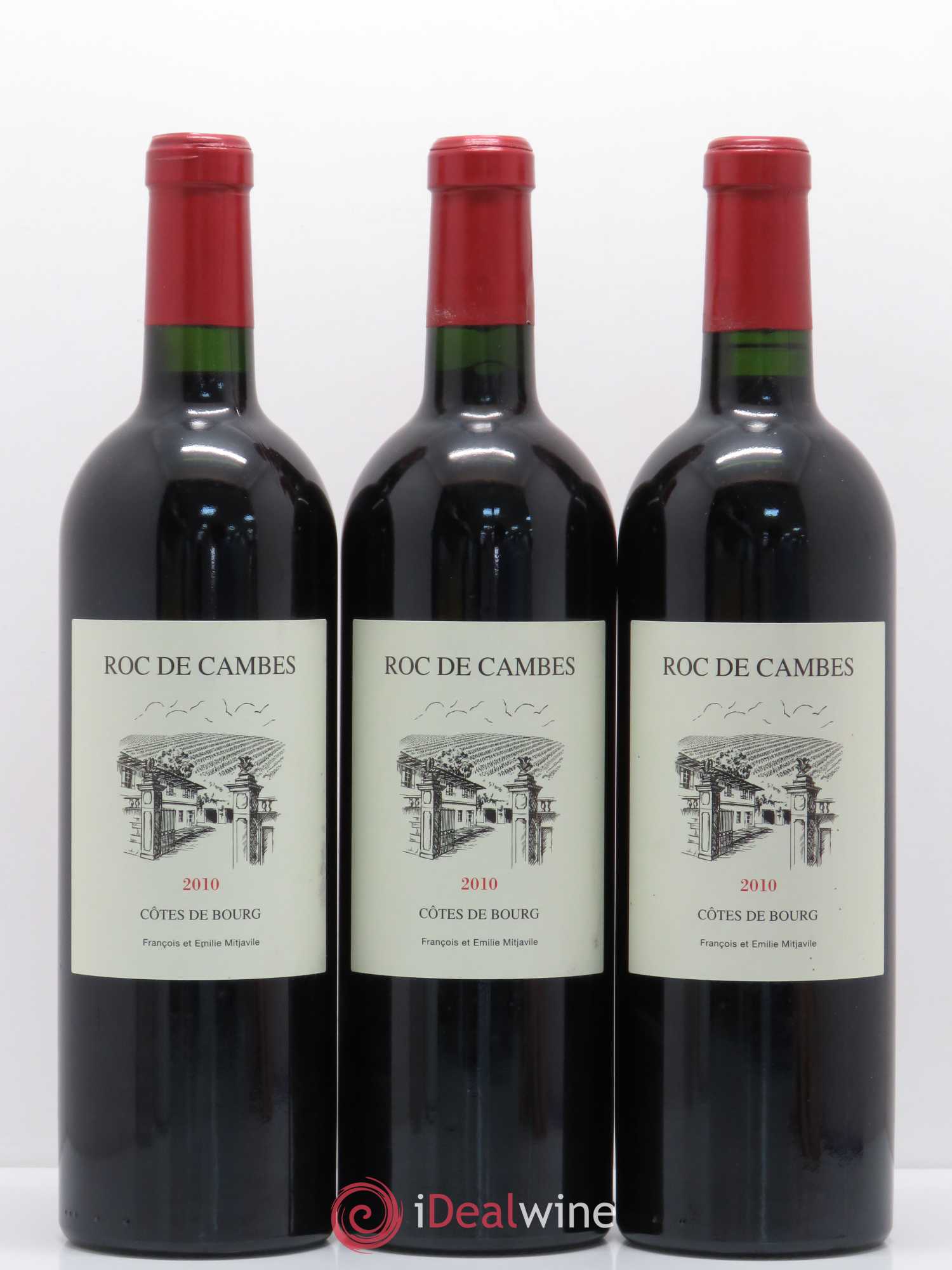 Roc de Cambes 2010 - Posten von 3 Flaschen - 0