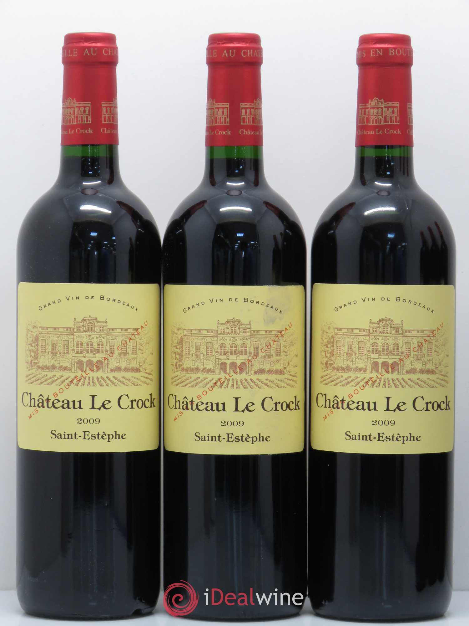 Château le Crock Cru Bourgeois 2009 - Lot de 6 bouteilles - 1