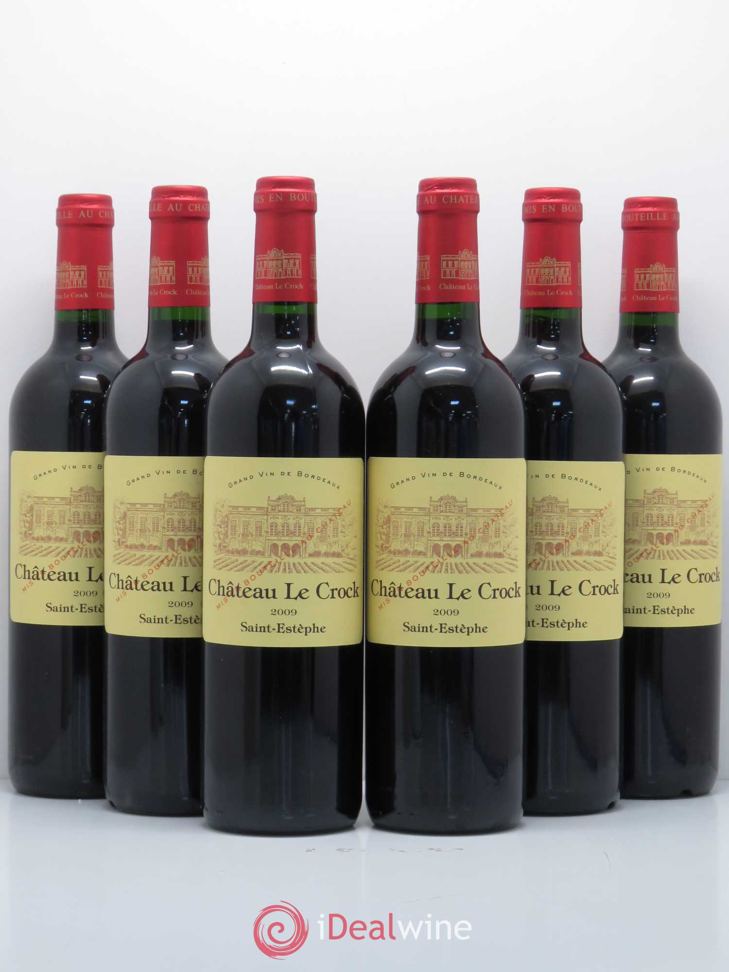 Château le Crock Cru Bourgeois 2009 - Lot de 6 bouteilles - 0