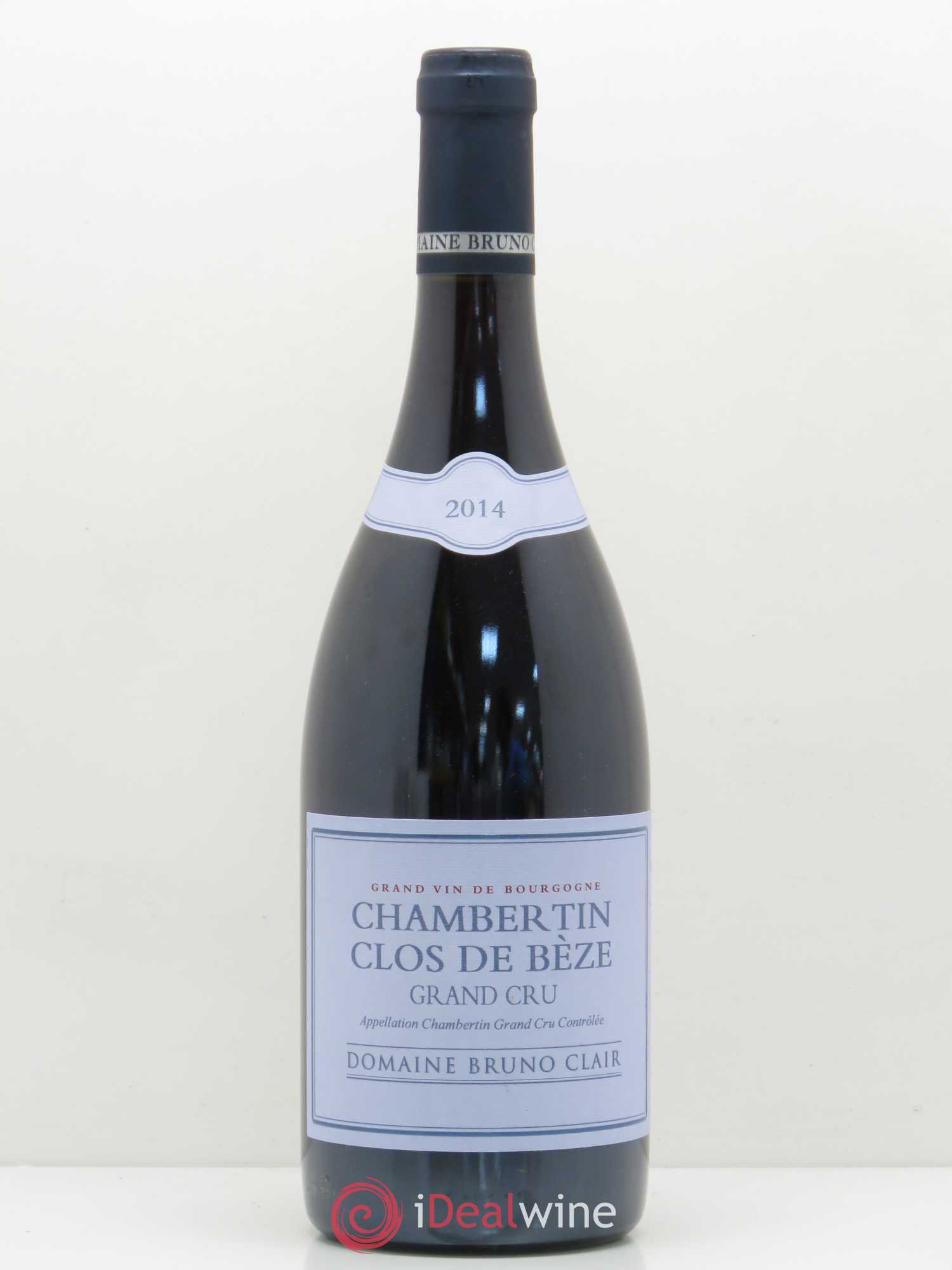 Chambertin Clos de Bèze Grand Cru Bruno Clair (Domaine) 2014 - Lot de 1 bouteille - 0