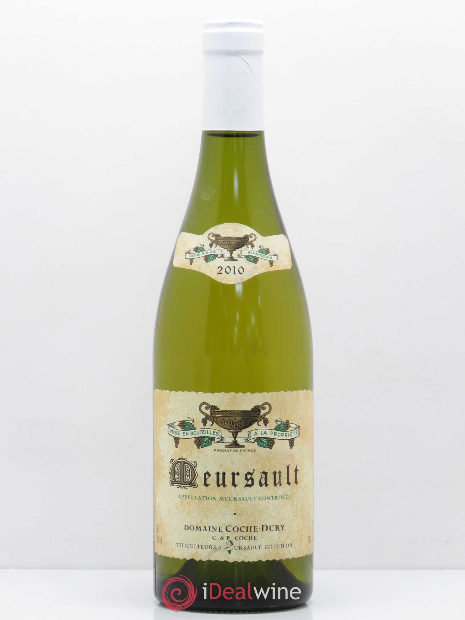 Meursault Coche Dury (Domaine) 2010 - Lot de 1 bouteille - 0