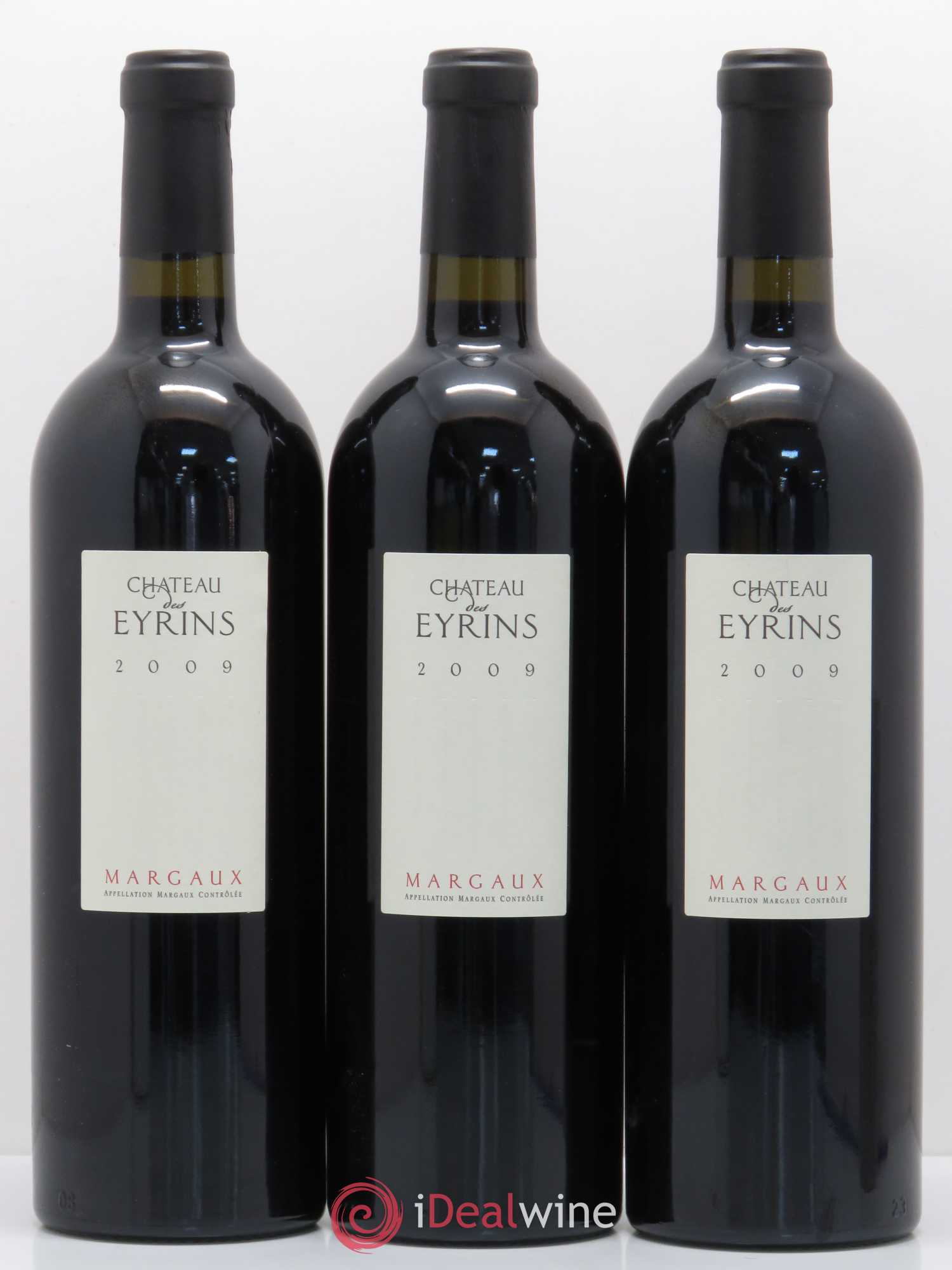 Bordeaux Margaux Château des Eyrins 2009 - Posten von 3 Flaschen - 0