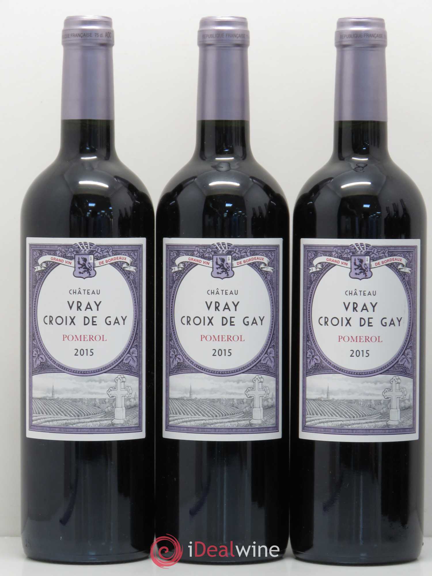 Château Vray Croix de Gay 2015 - Lot de 6 bouteilles - 1
